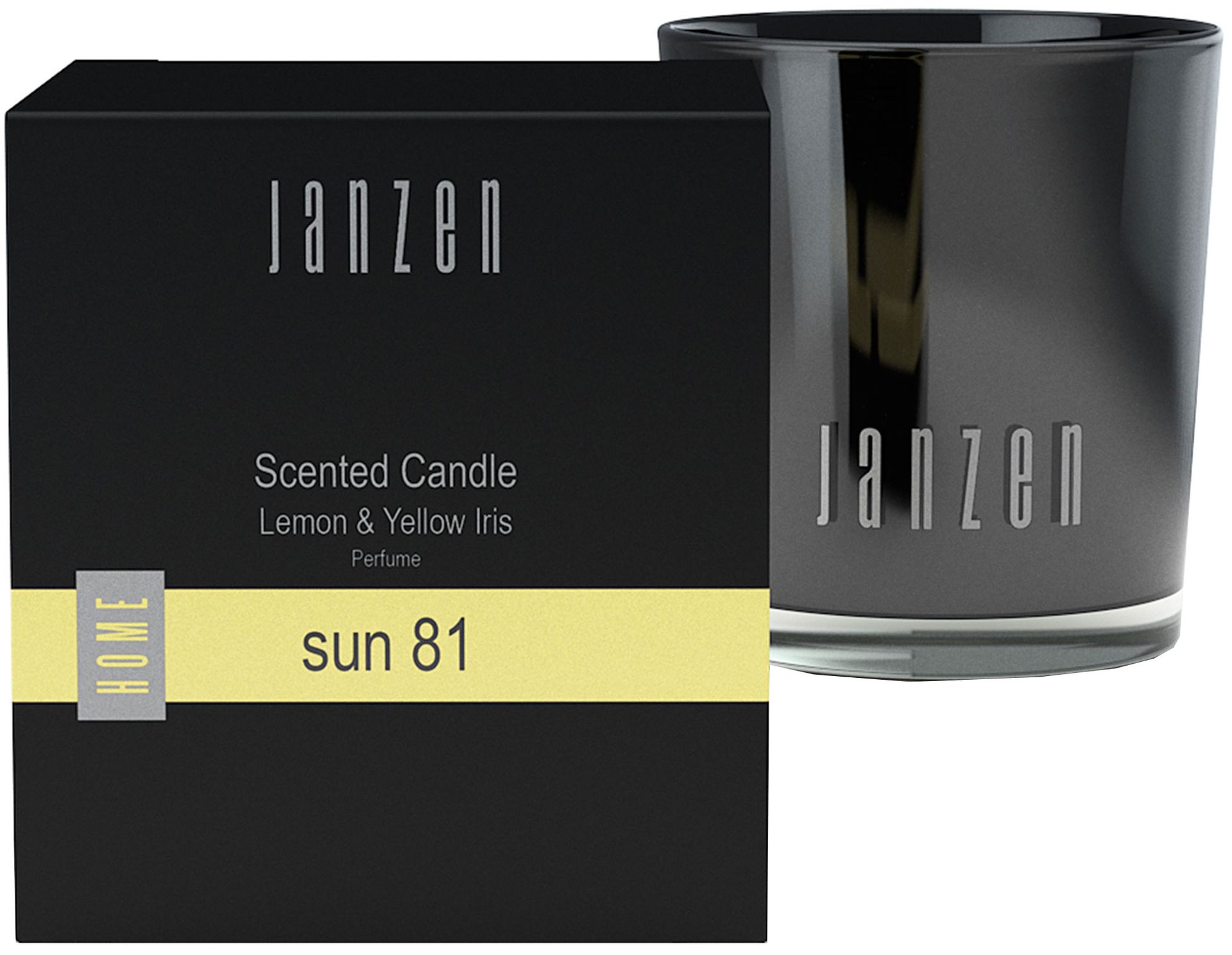 JANZEN Scented Candle Geel 00033822-2800