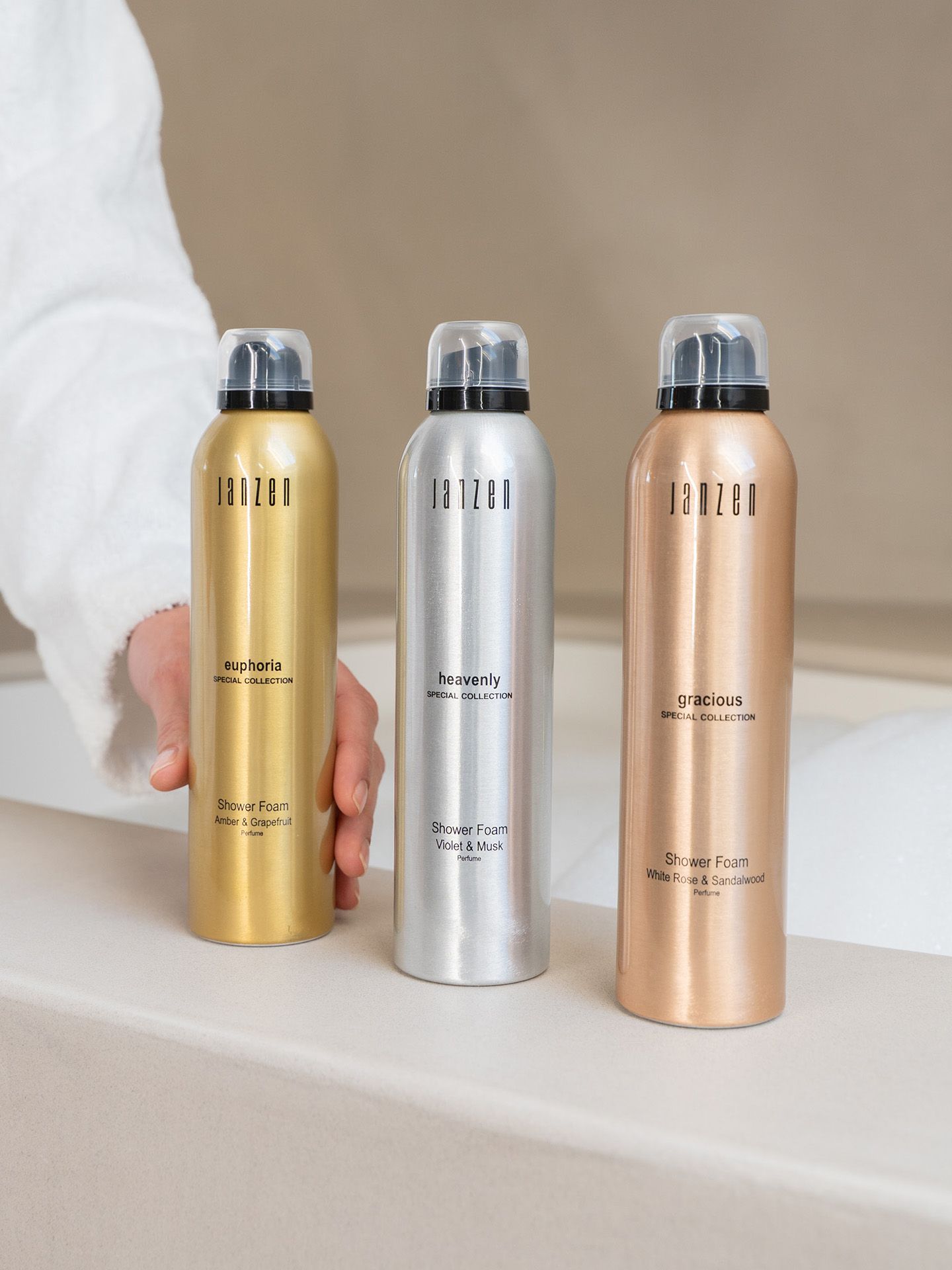 JANZEN Shower Foam  Goud 00033825-2600