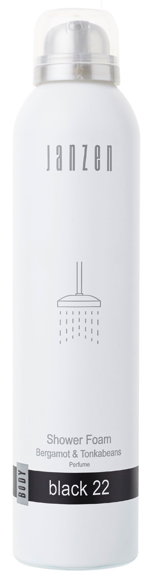 JANZEN Shower Foam  Zwart 00033825-7500