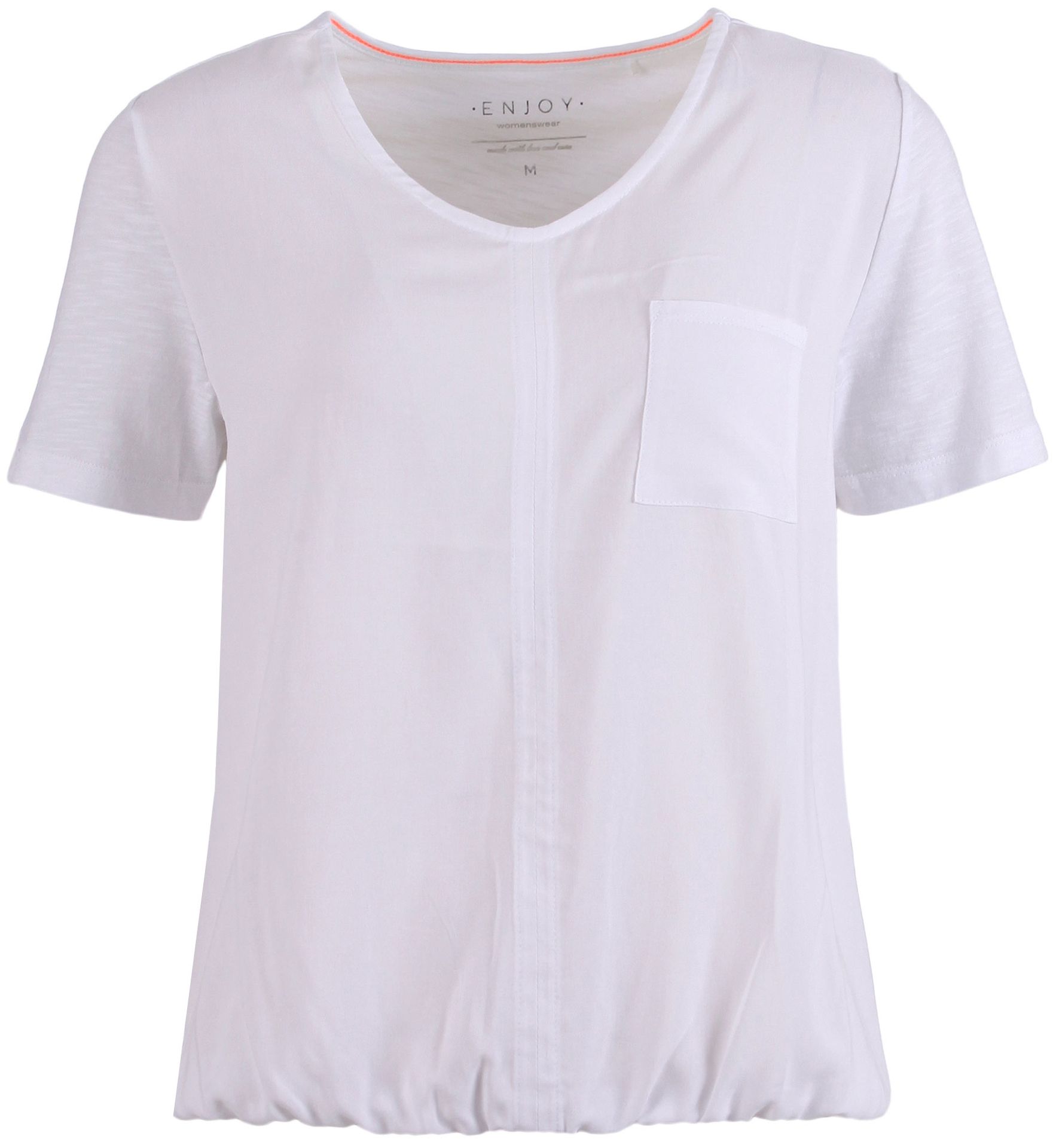 Enjoy Womenswear Enjoy T-shirt basic Wit 00065160-7000