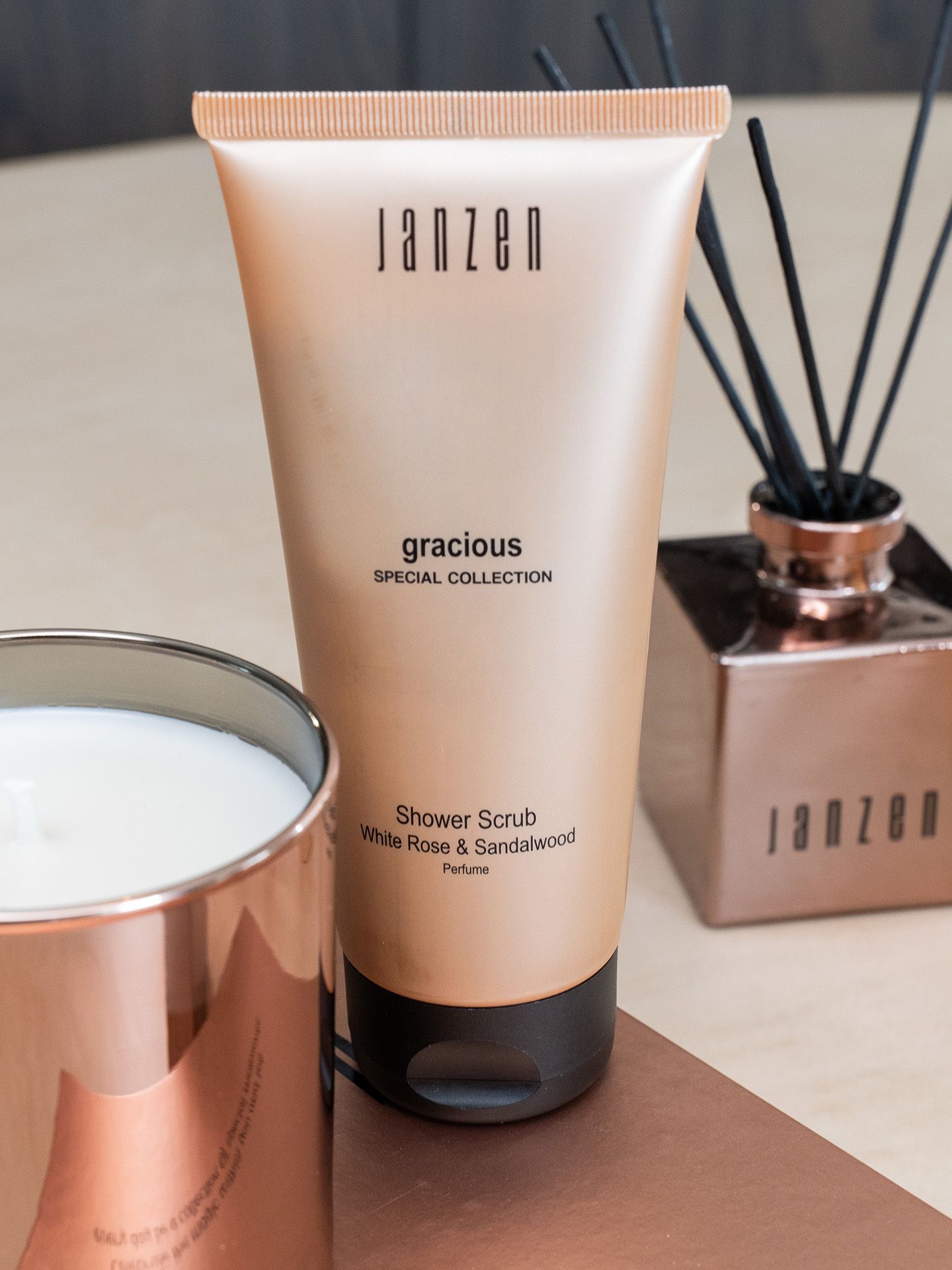 JANZEN Janzen shower scrub Goud 00065905-2600