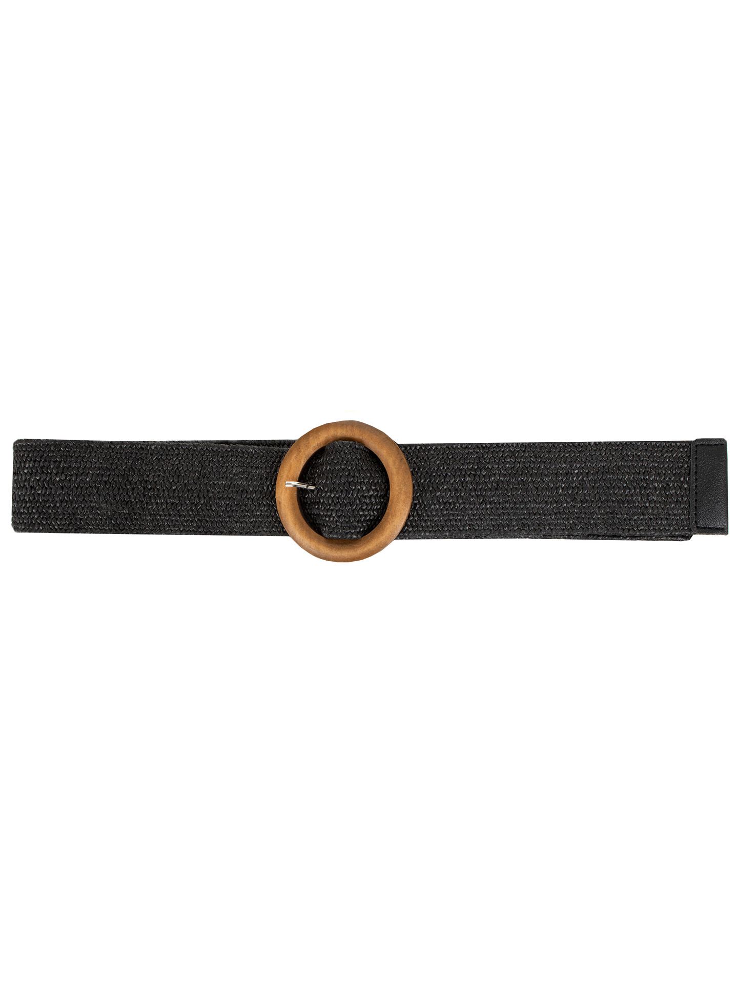 Schijvens mode Riem stretch Zwart 00070021-7500