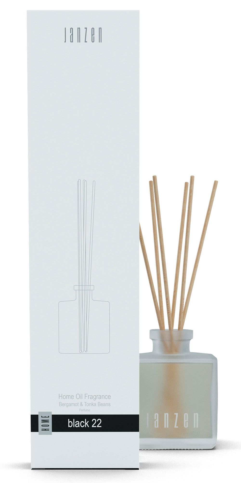 JANZEN Home Fragrance Sticks Zwart 00071058-7500