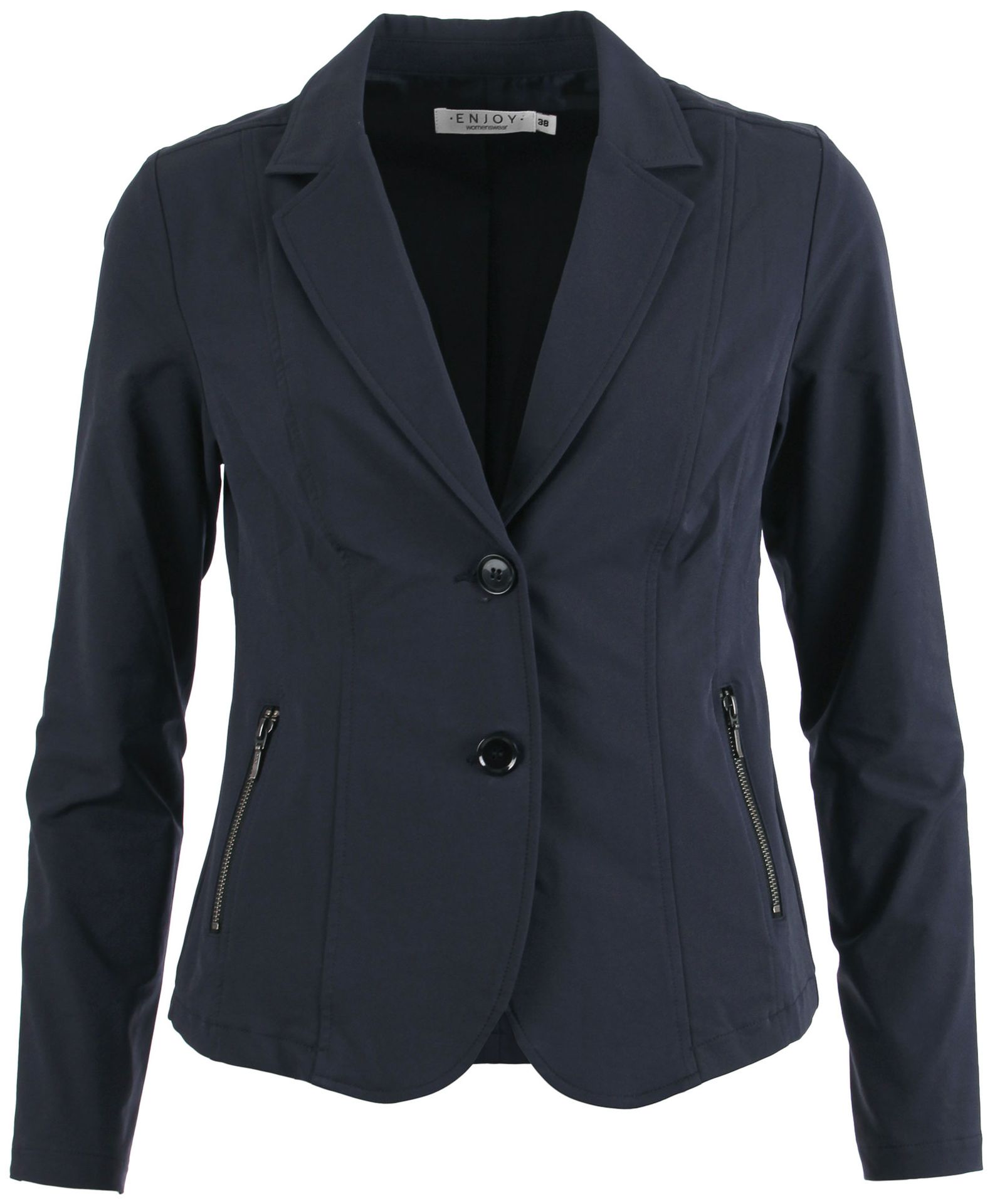 Enjoy Womenswear Enjoy blazer travel Blauw 00071725-1500