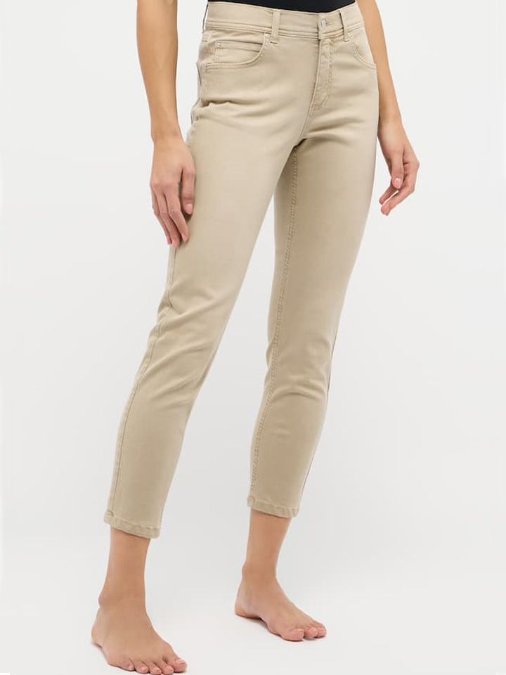 Angels Slim Fit Jeans Ornella 7/8 Beige 00072275-5210