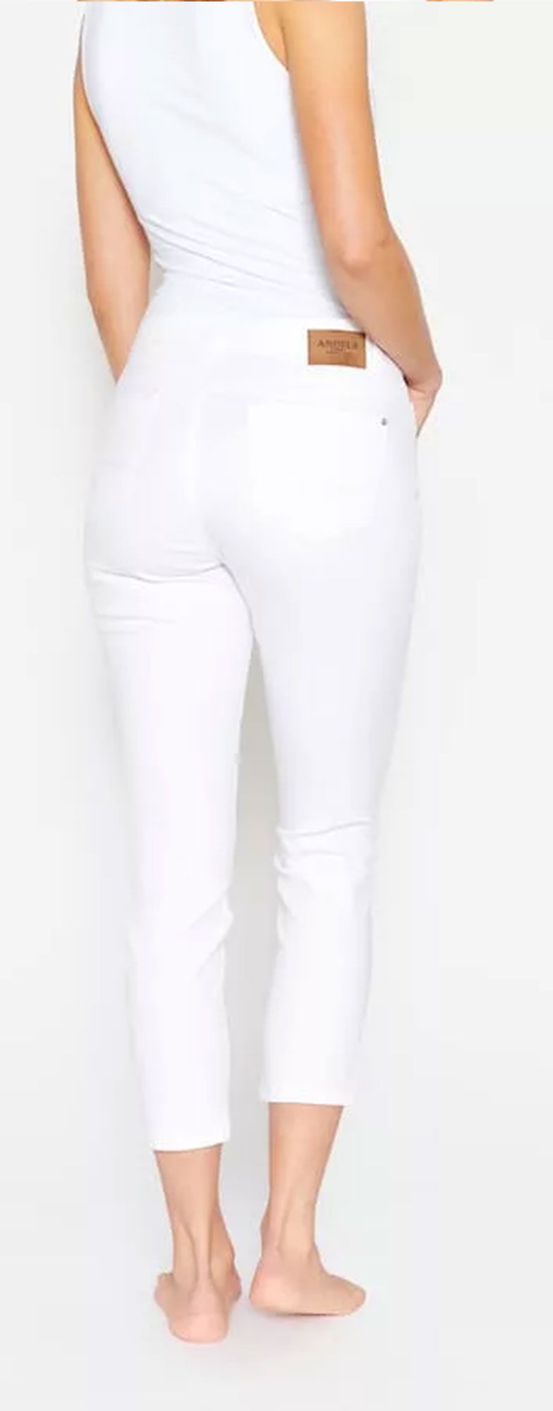 Angels Slim Fit Jeans Ornella 7/8 Wit 00072275-7000