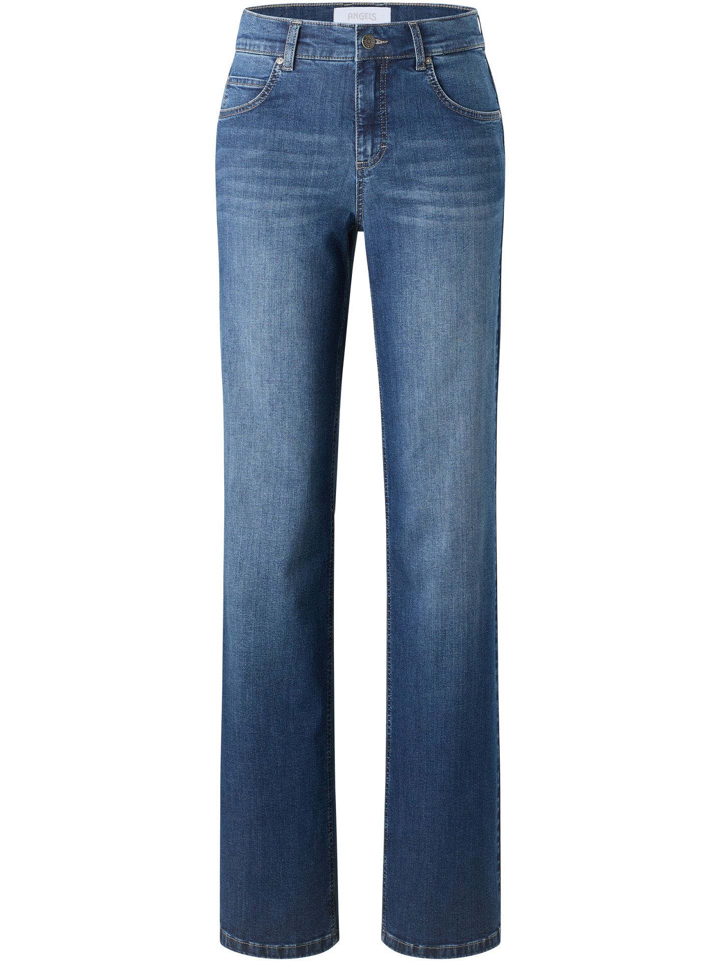 Angels Straight Jeans Lara Blauw 00072277-583