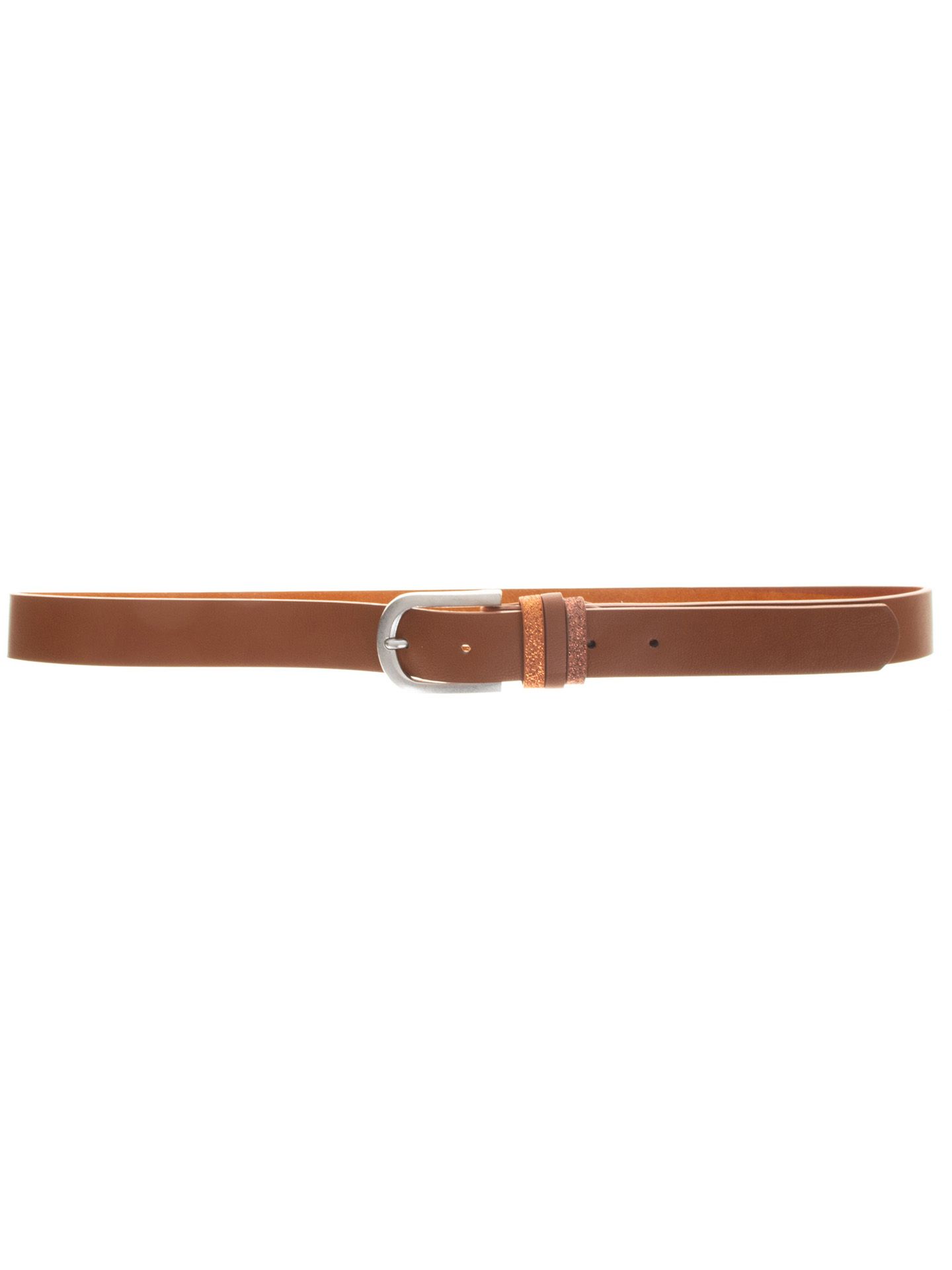 Schijvens mode Riem met glitter detail Camel 00072289-5300