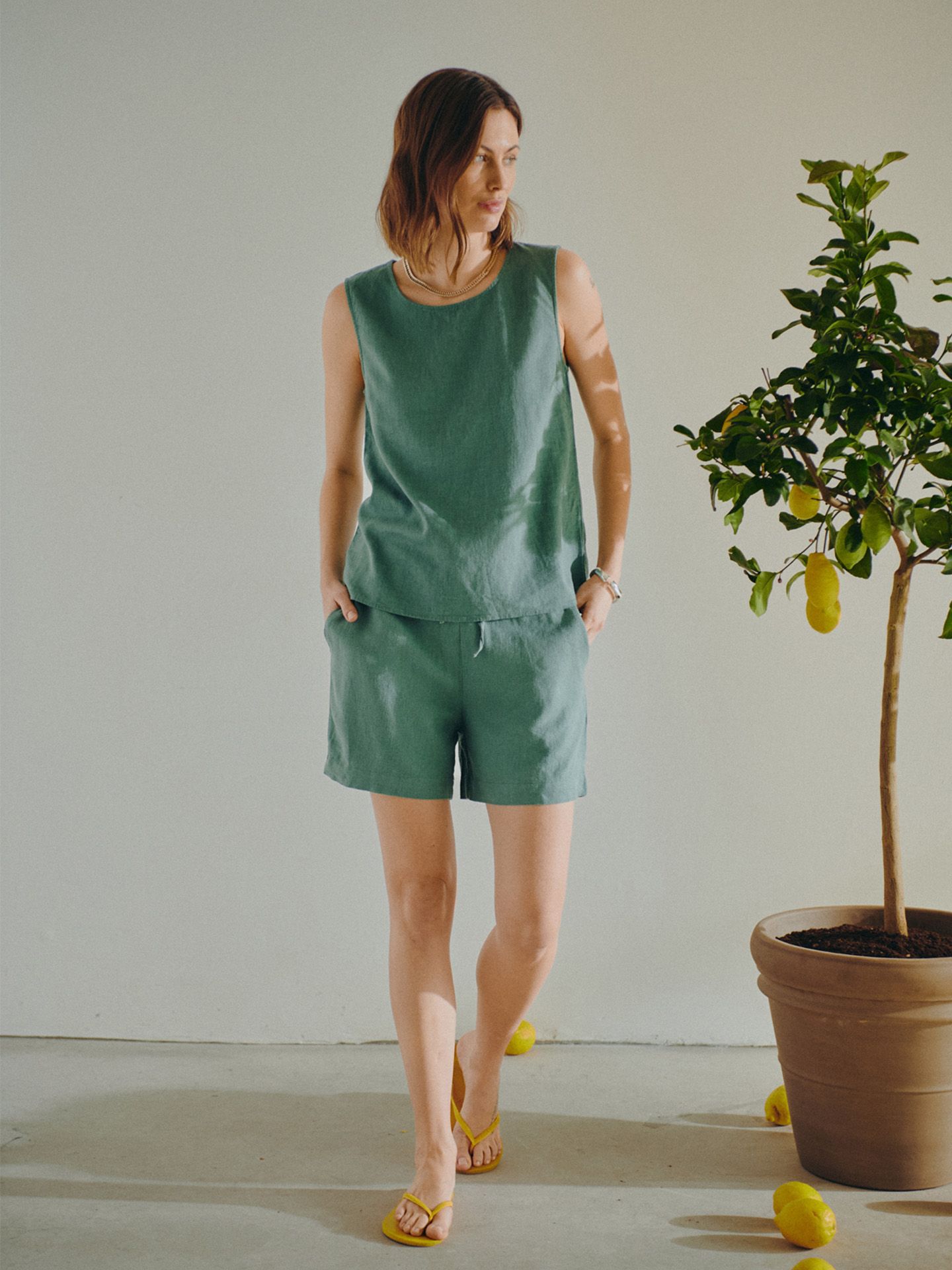 Freequent Short Lava Sho Groen 00073211-6400