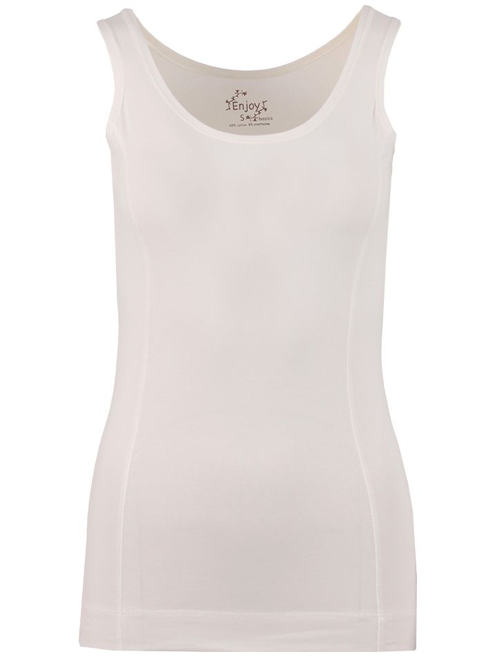 Enjoy Womenswear Top Uni Off white 00073376-5000