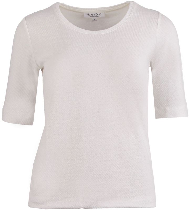 Enjoy Womenswear Enjoy T-shirt Jenna Off white 2900062483033