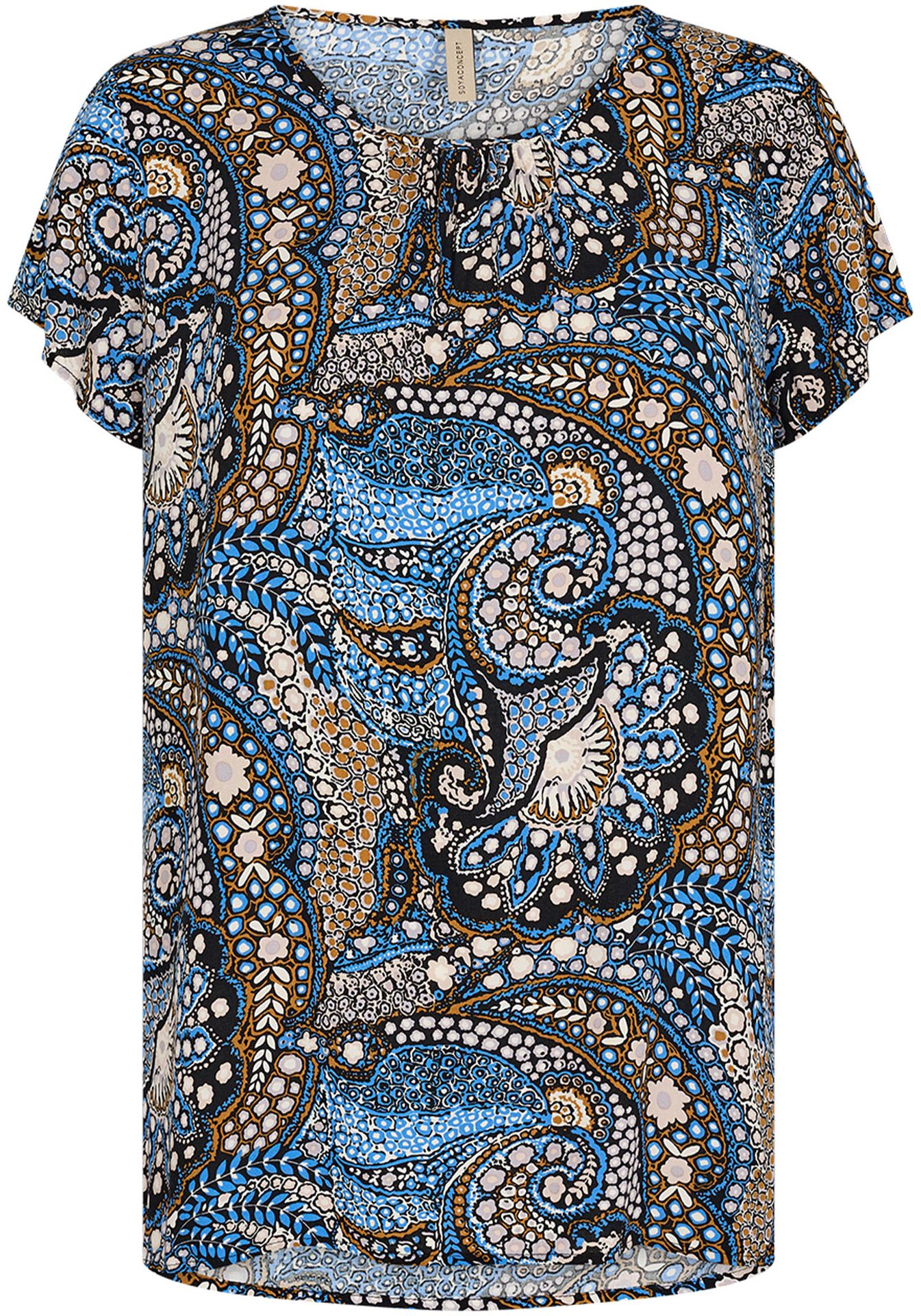 Soya Soyaconcept blouse Manny Blauw 00073659-1410