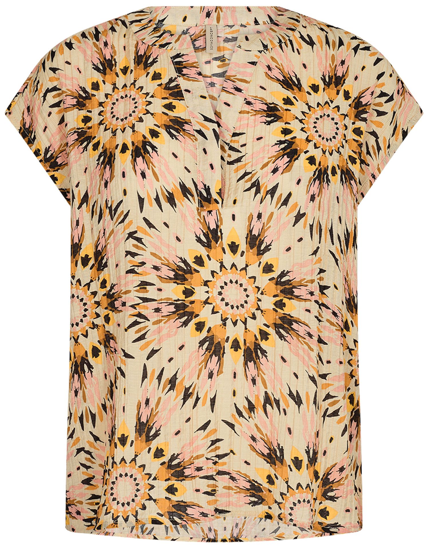 Soya Soyaconcept blouse Mirra Geel 00073674-2330
