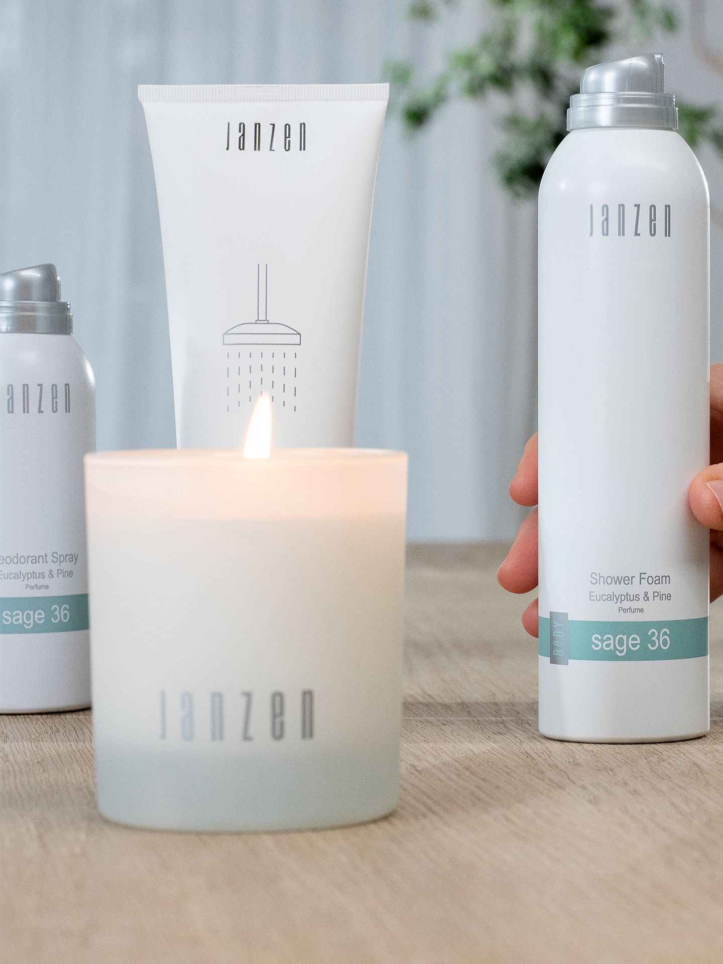 JANZEN Scented Candle Blauw 00073812-1000