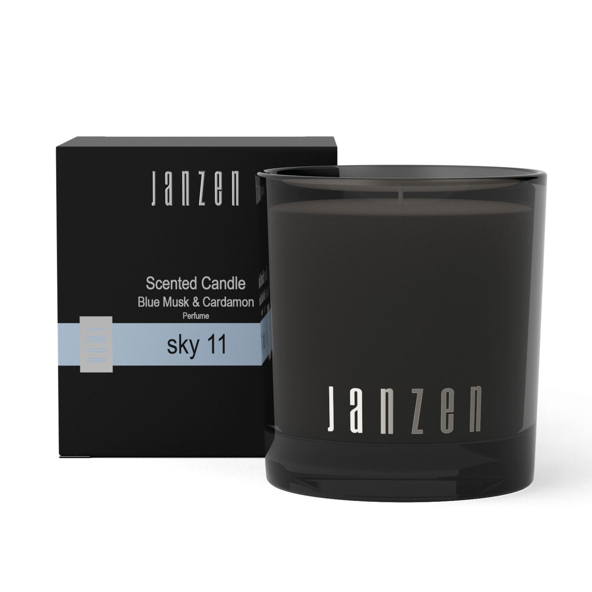 Janzen Scented Candle Black 22 Blauw 00073812-1600