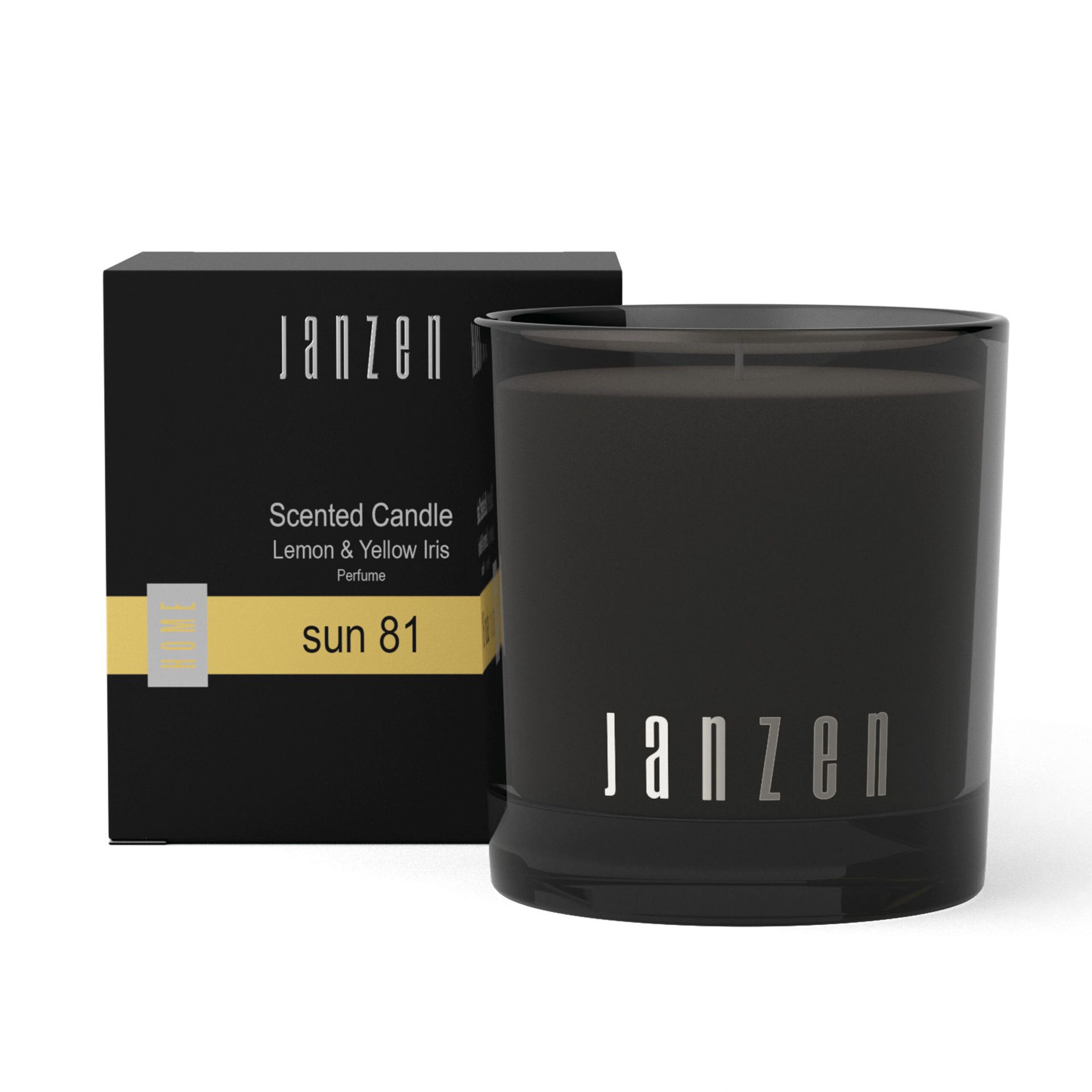 Janzen Scented Candle Black 22 Roze 2900062991019