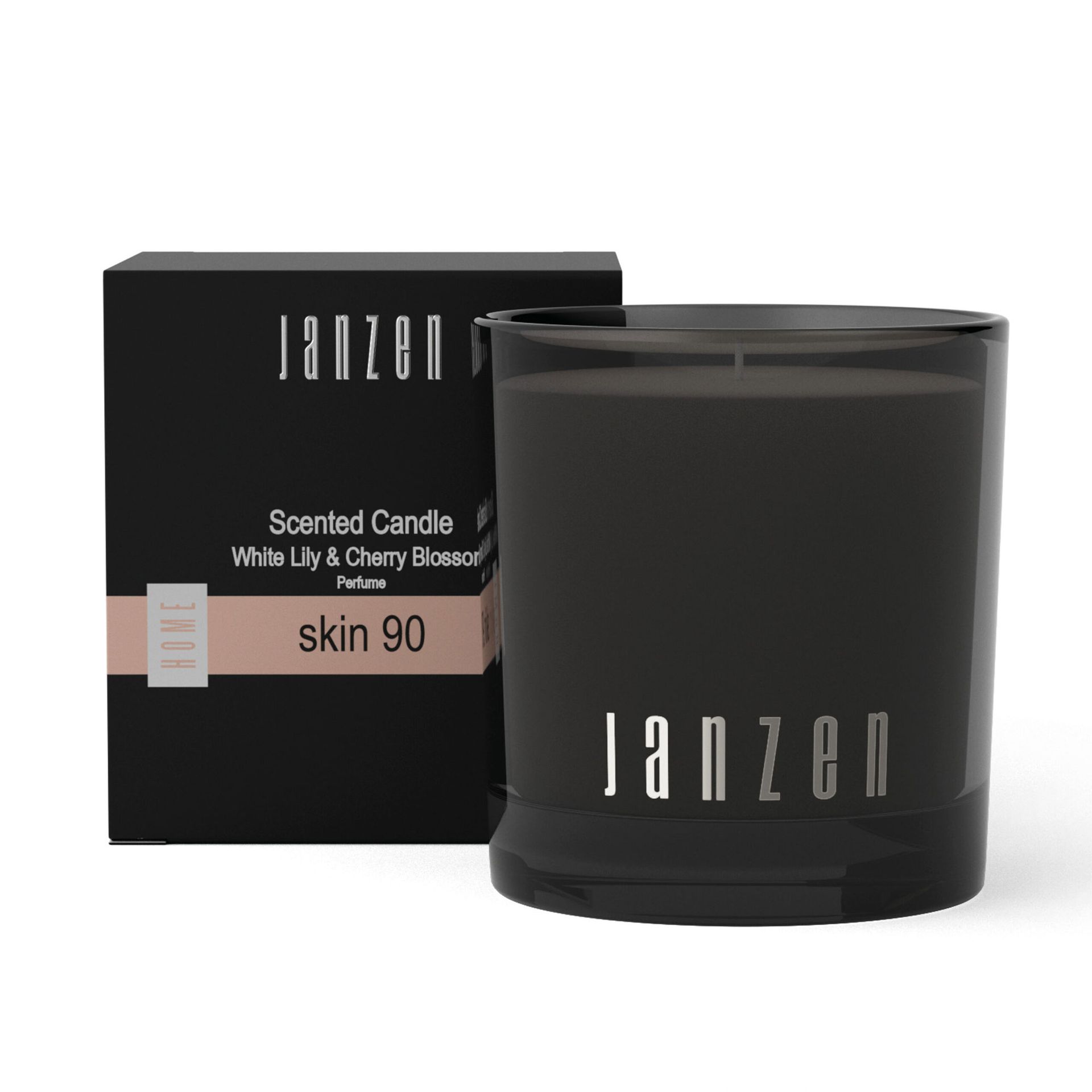 Janzen Scented Candle Black 22 Roze 00073812-3050