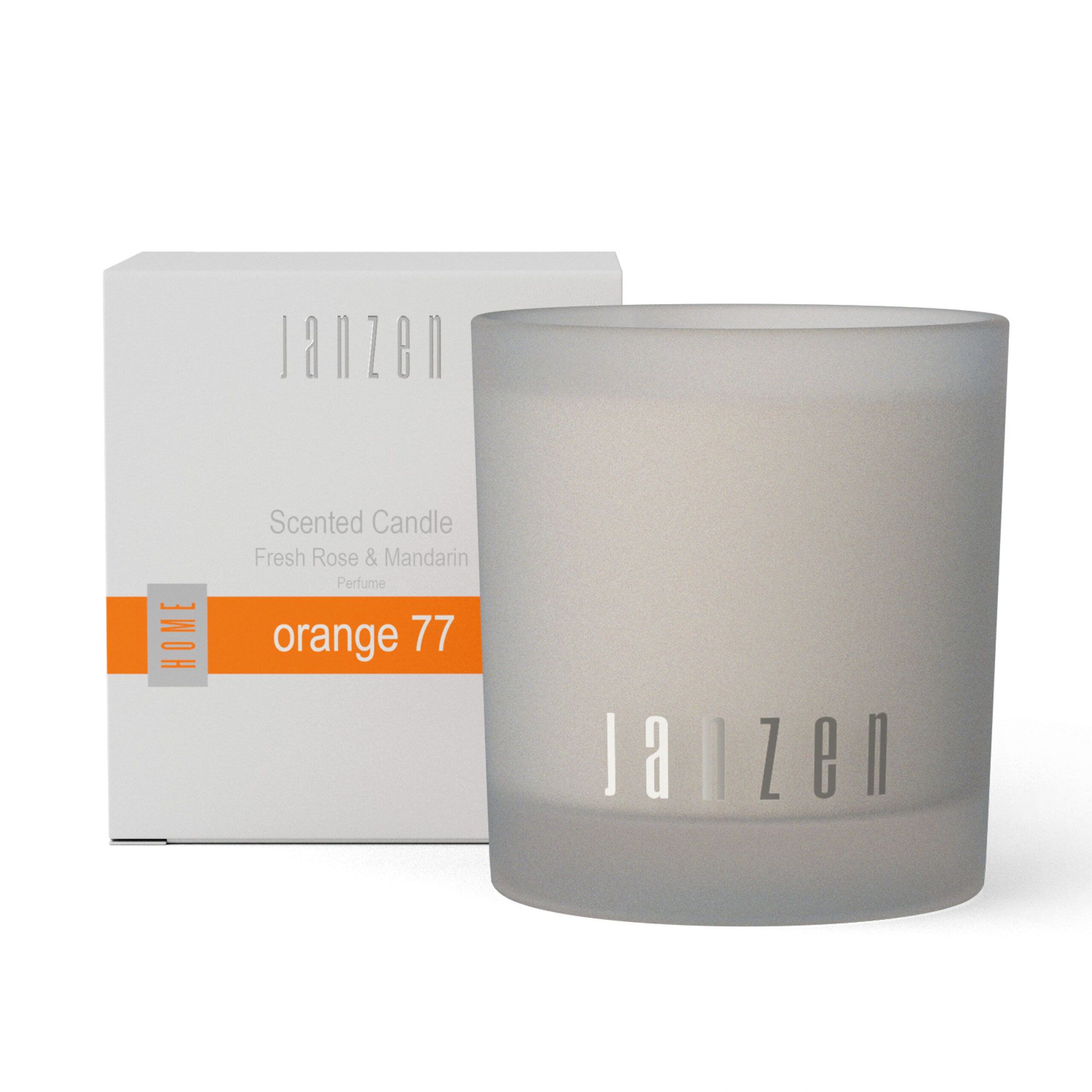 JANZEN Scented Candle Oranje 00073812-3200