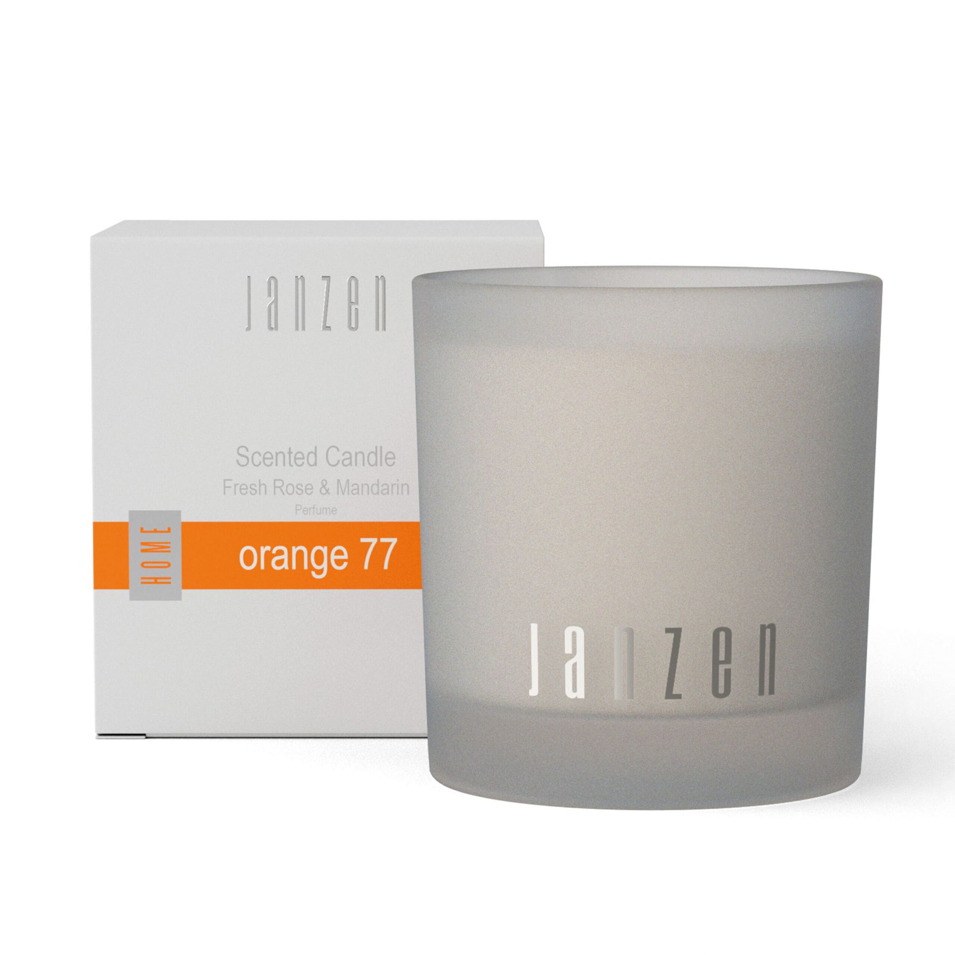 Janzen Scented Candle Black 22 Zwart 2900062989016