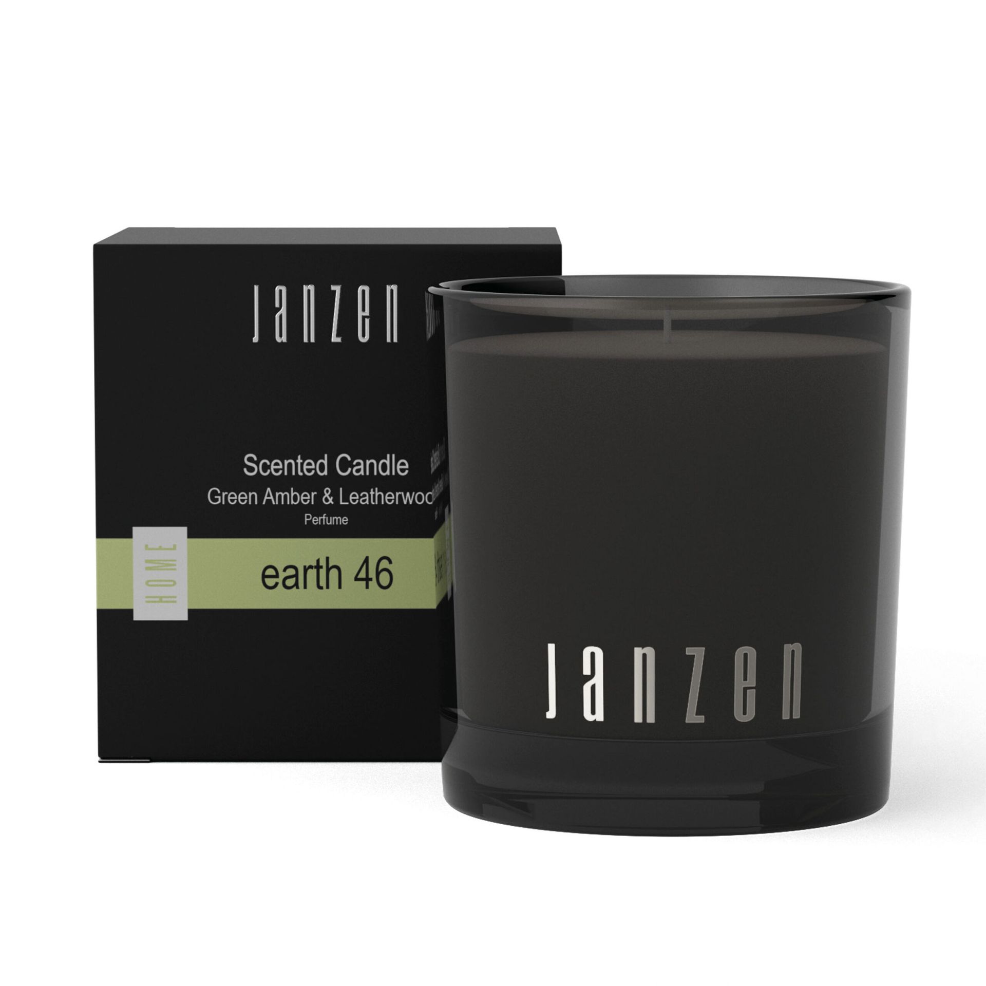 Janzen Scented Candle Black 22 Geel 2900062997011