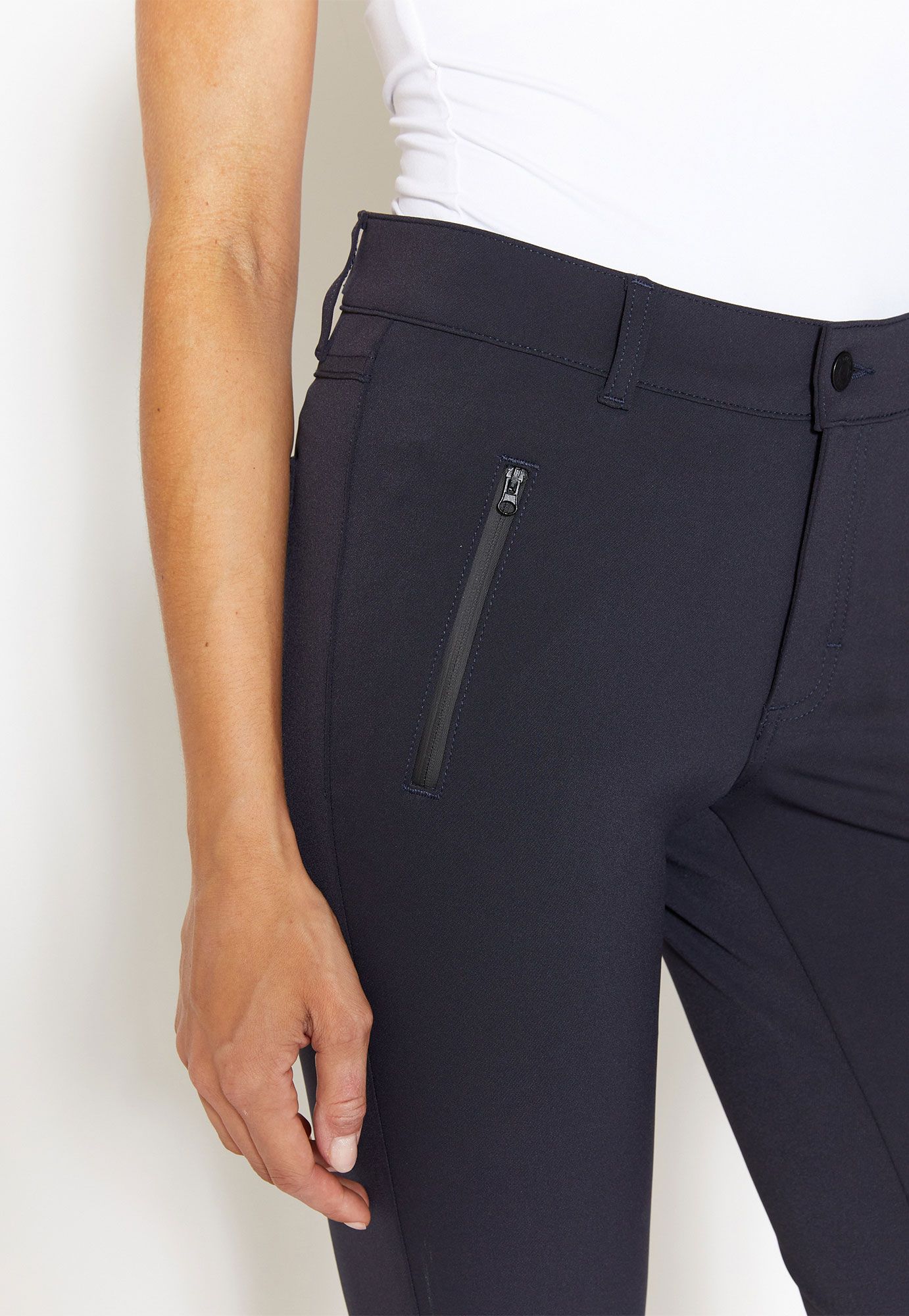 Angels Skinny Broek Pocket Zip Blauw 00074483-1500