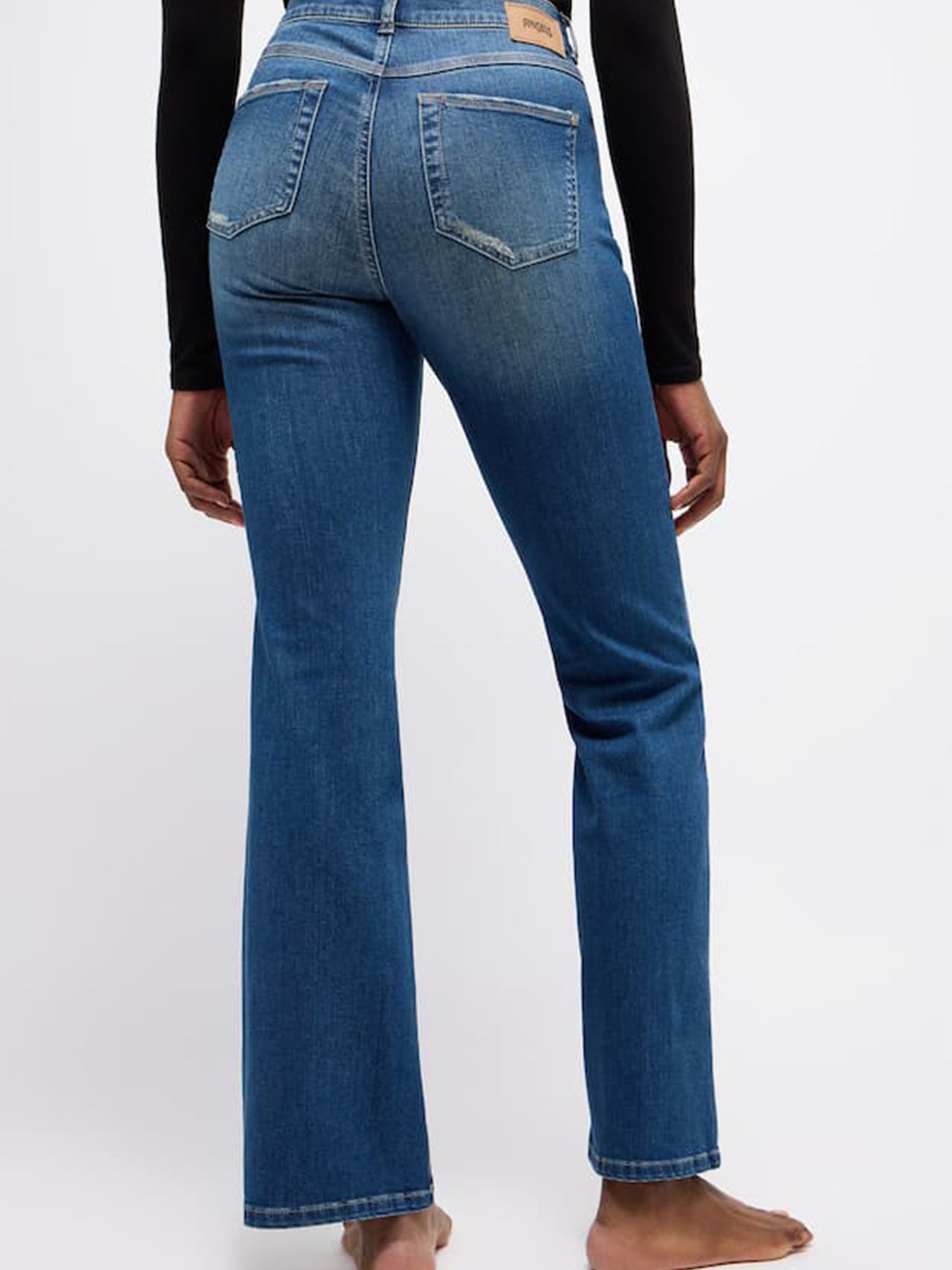 Angels Jeans Leni flared Blauw 00074486-590