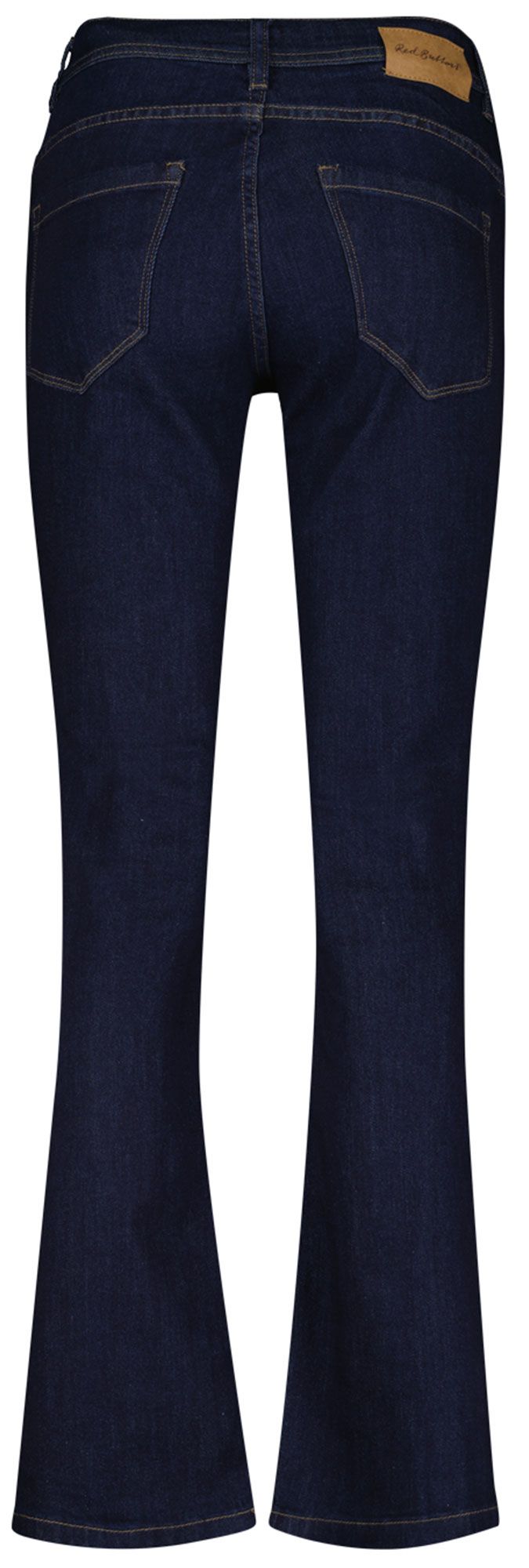 Red Button Flared Jeans Babette Blauw 00074532-581