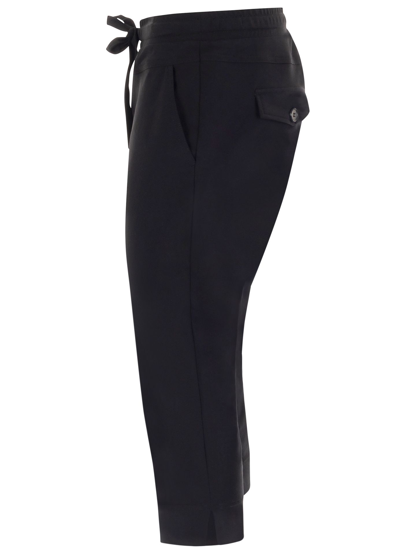Enjoy Womenswear Capri Broek Travel Zwart 00074882-7500