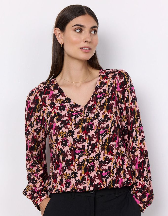 Soyaconcept Soyaconcept blouse Talena Roze 00074968-4500