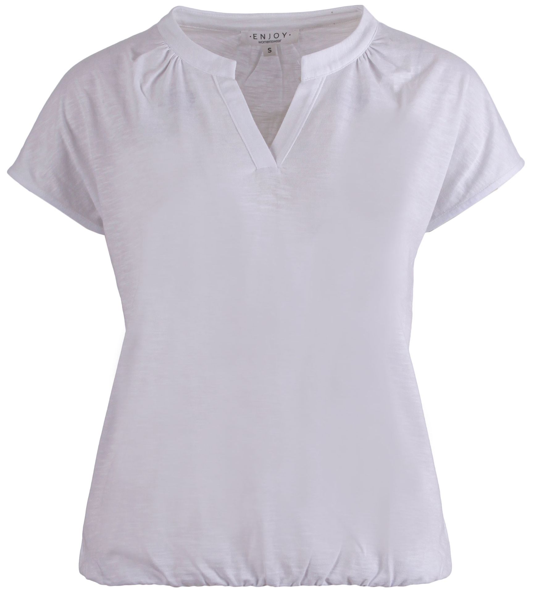 Enjoy Womenswear Enjoy T-shirt Lilly Wit 00075260-7000