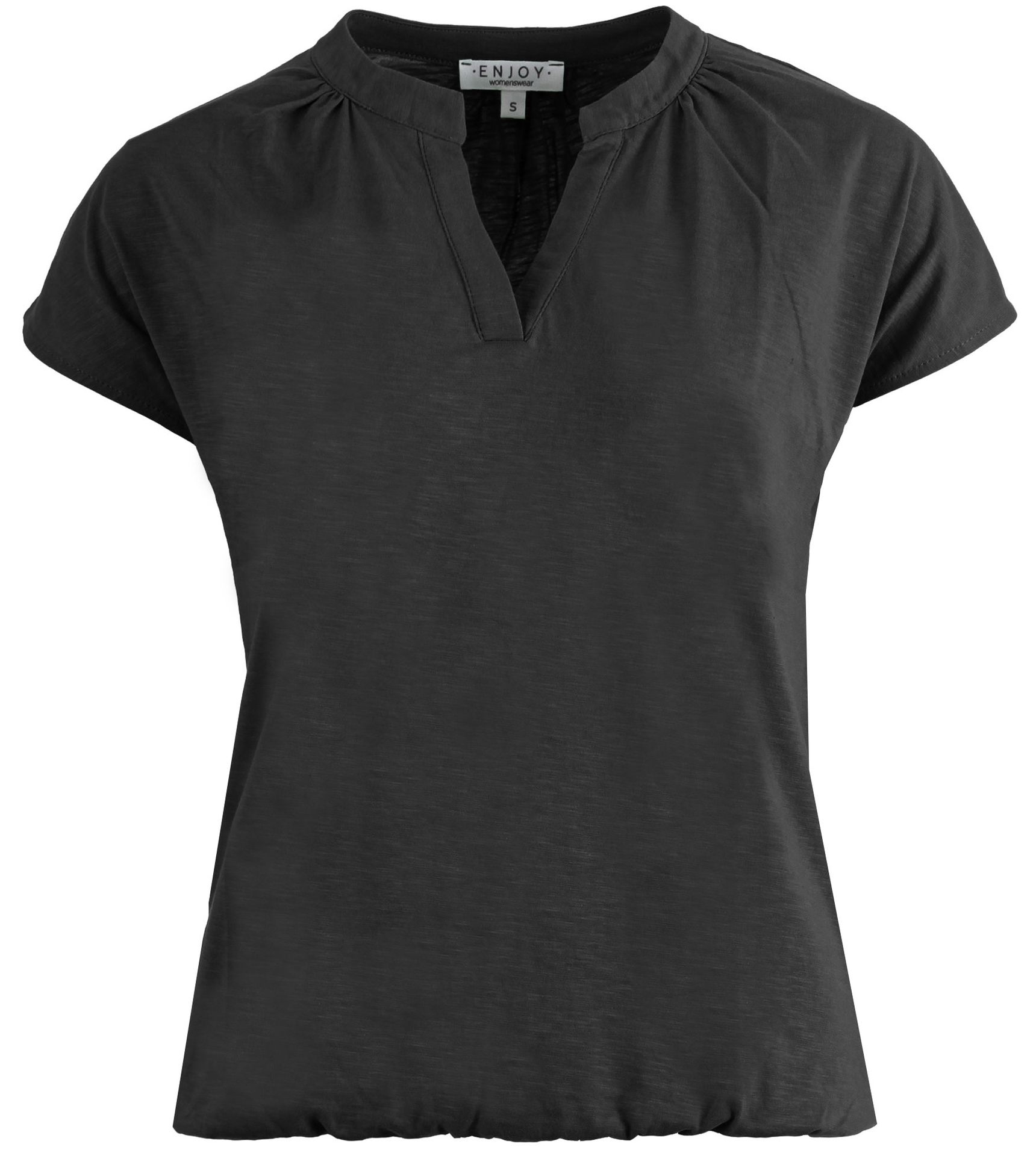 Enjoy Womenswear Enjoy T-shirt Lilly Zwart 00075260-7500
