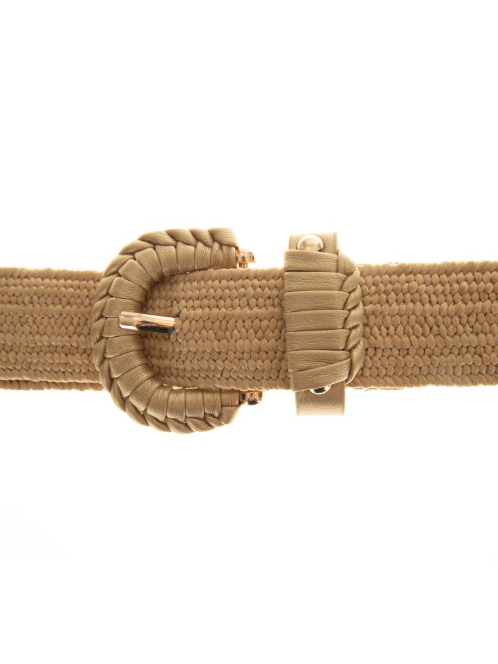 Schijvens mode Riem Nella Taupe 00075293-5500