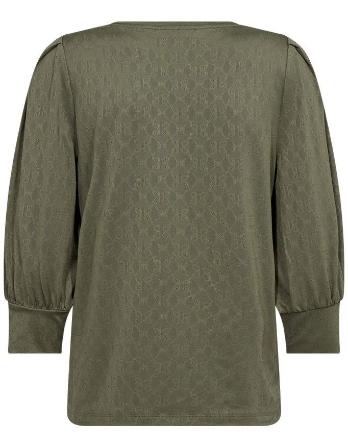 Freequent Shirt Blond Groen 00076036-6300
