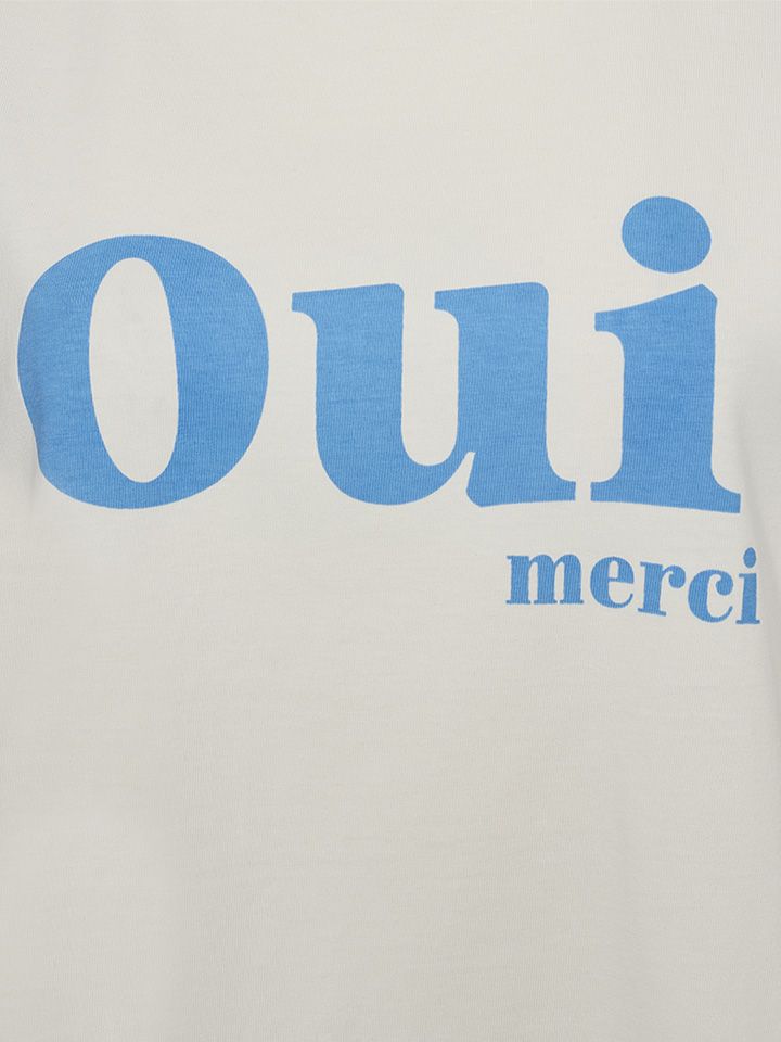 Freequent T-shirt Coral Blauw 00076047-1600