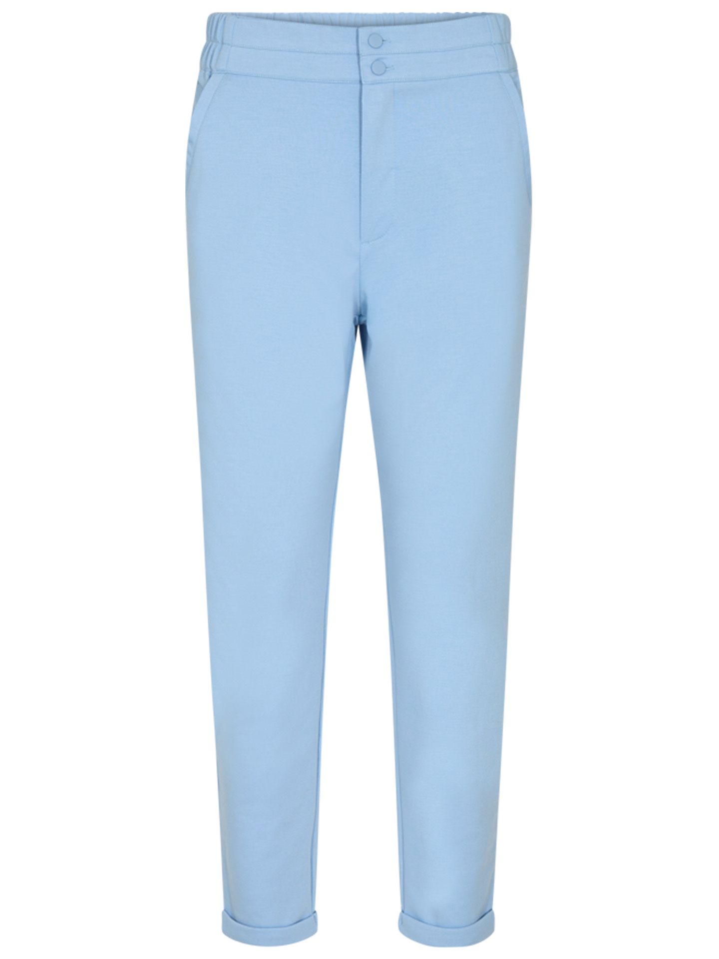 Freequent Slim Fit Broek Nanni Ankle Blauw 00076060-1600