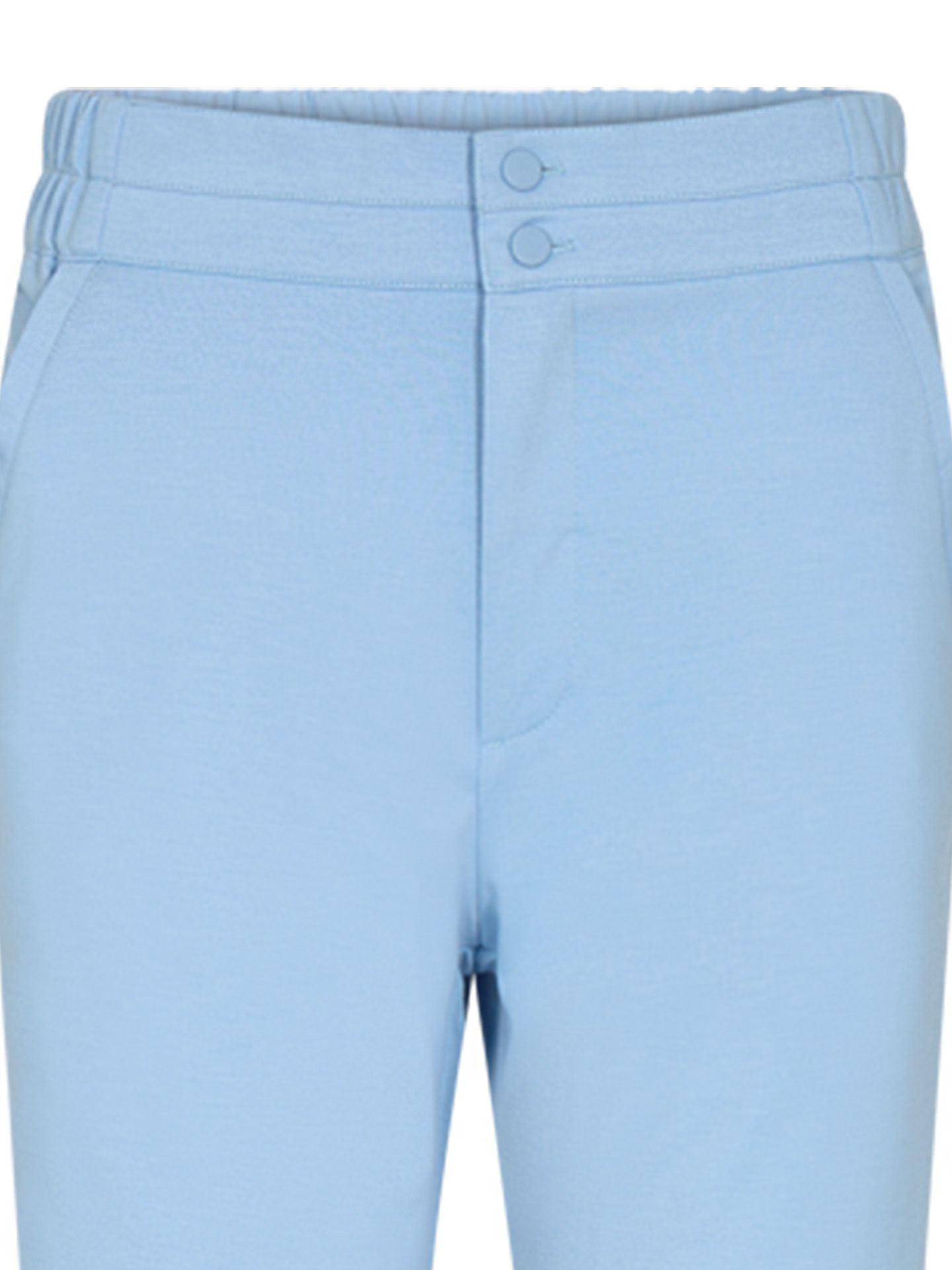Freequent Slim Fit Broek Nanni Ankle Blauw 00076060-1600