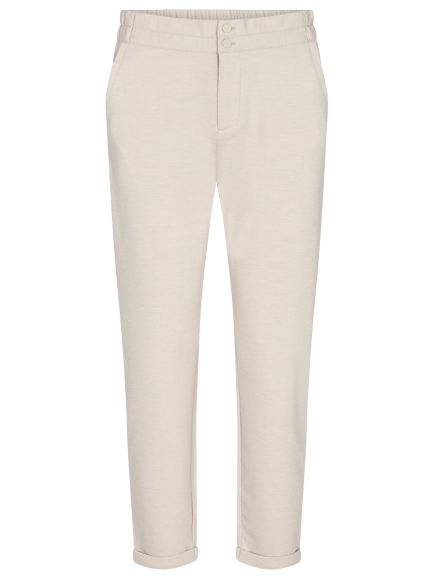 Freequent Slim Fit Broek Nanni Ankle Beige 00076060-5100