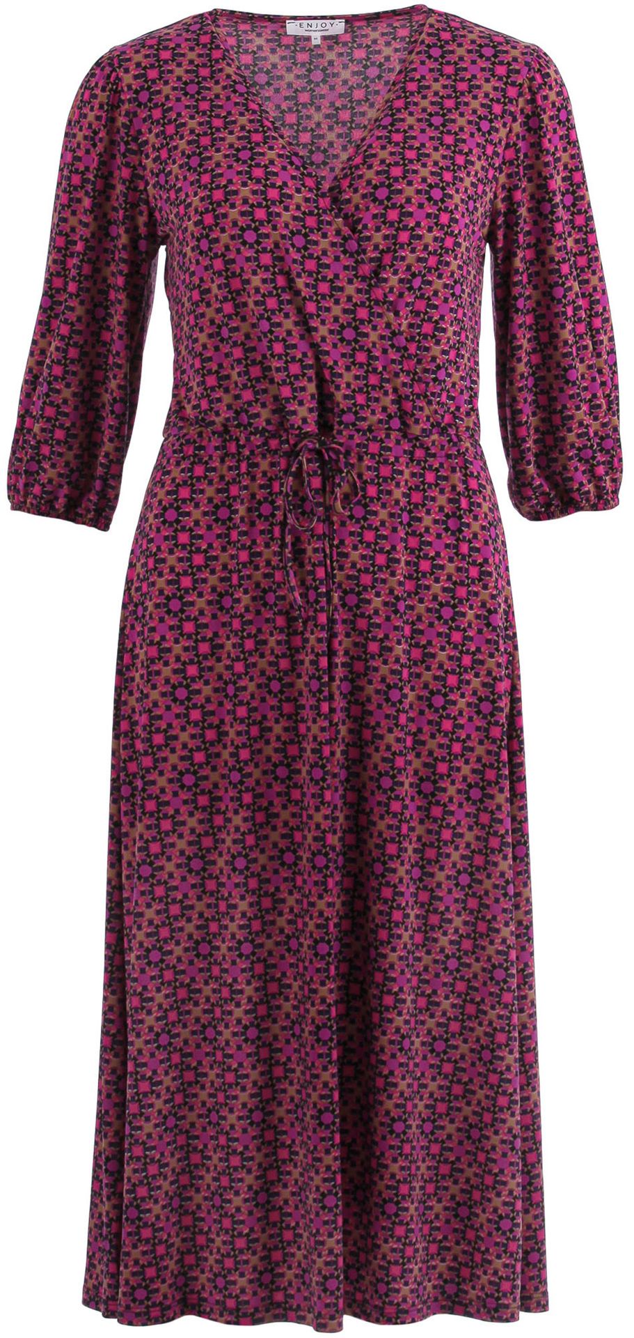 Enjoy Womenswear Enjoy jurk Luah Roze 00076253-4400