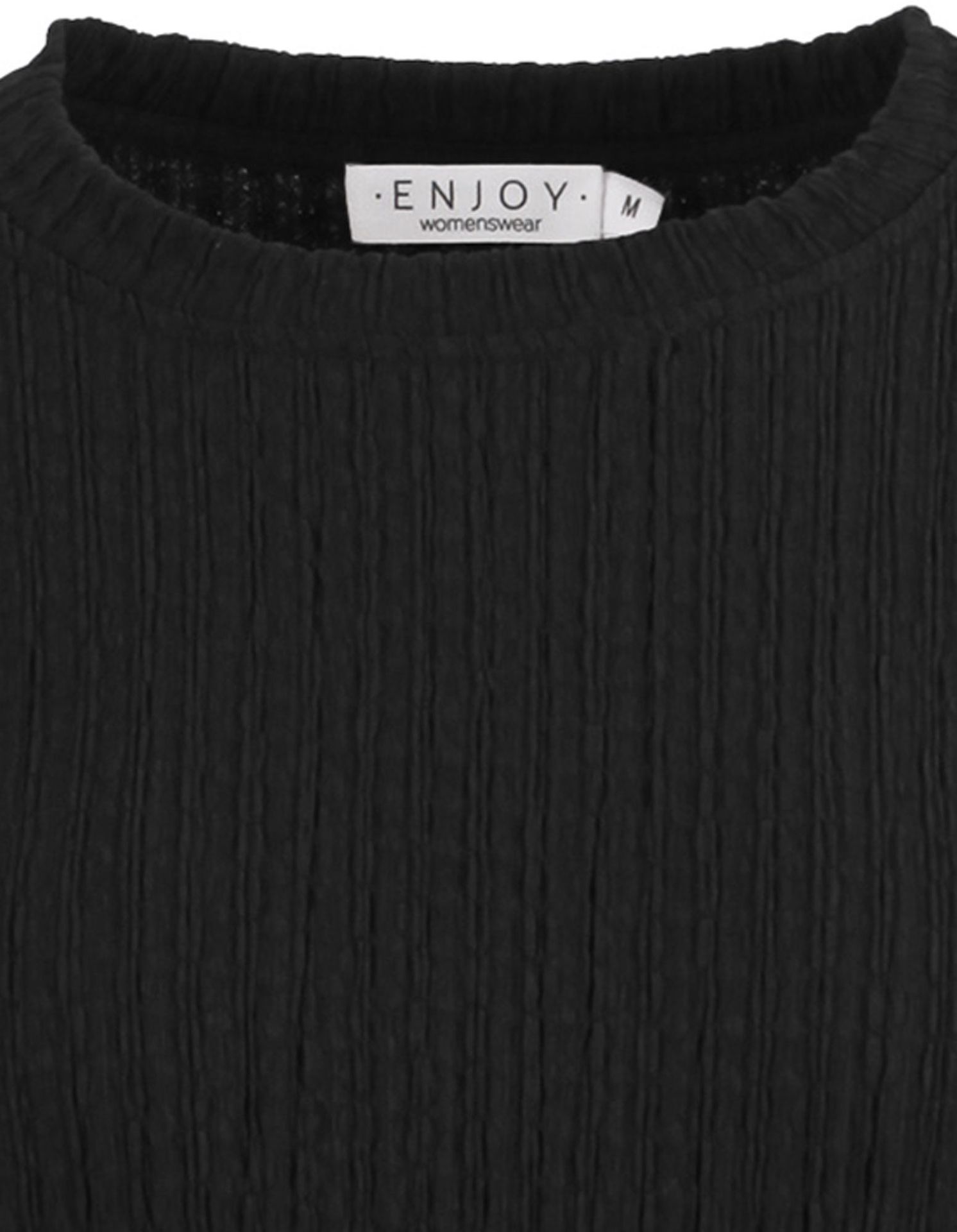 Enjoy Womenswear Enjoy blouse Joy Zwart 00076275-7500