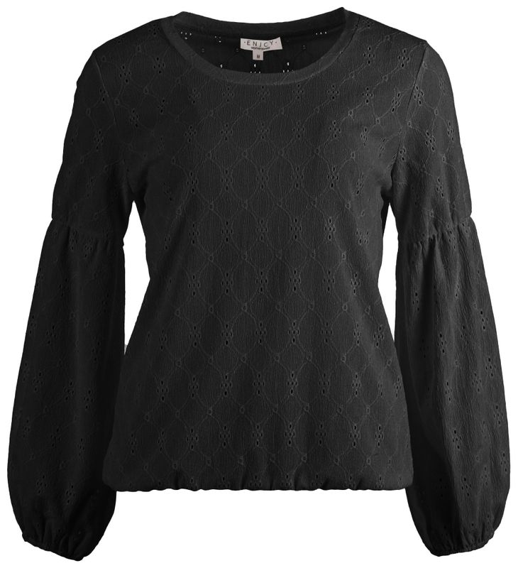 Enjoy Womenswear Enjoy blouse Nala Zwart 2900068725021