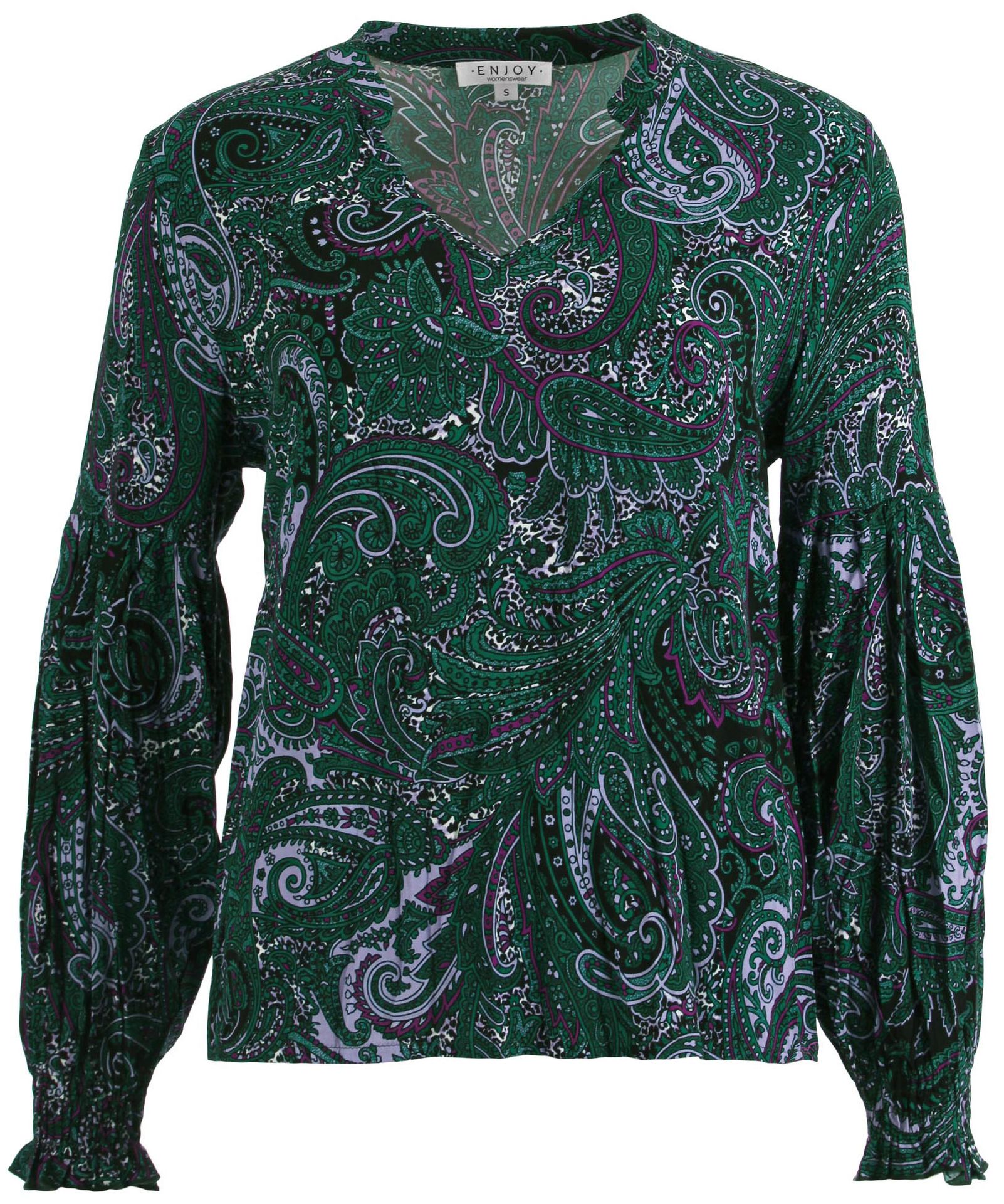 Enjoy Womenswear Enjoy blouse Chloe Groen 00076648-6500