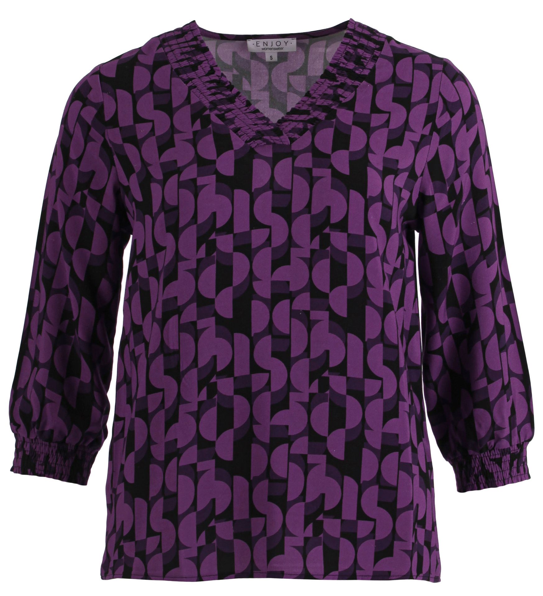 Enjoy Womenswear Enjoy blouse Nova Paars 00076649-4200