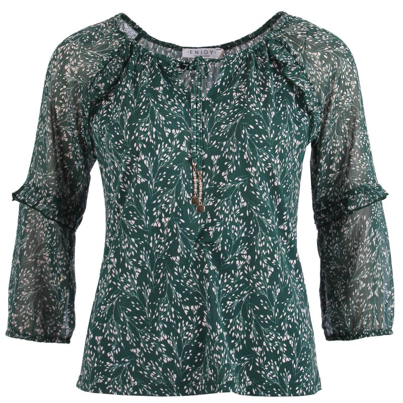 Enjoy Womenswear Enjoy blouse Lydia Groen 2900068737024