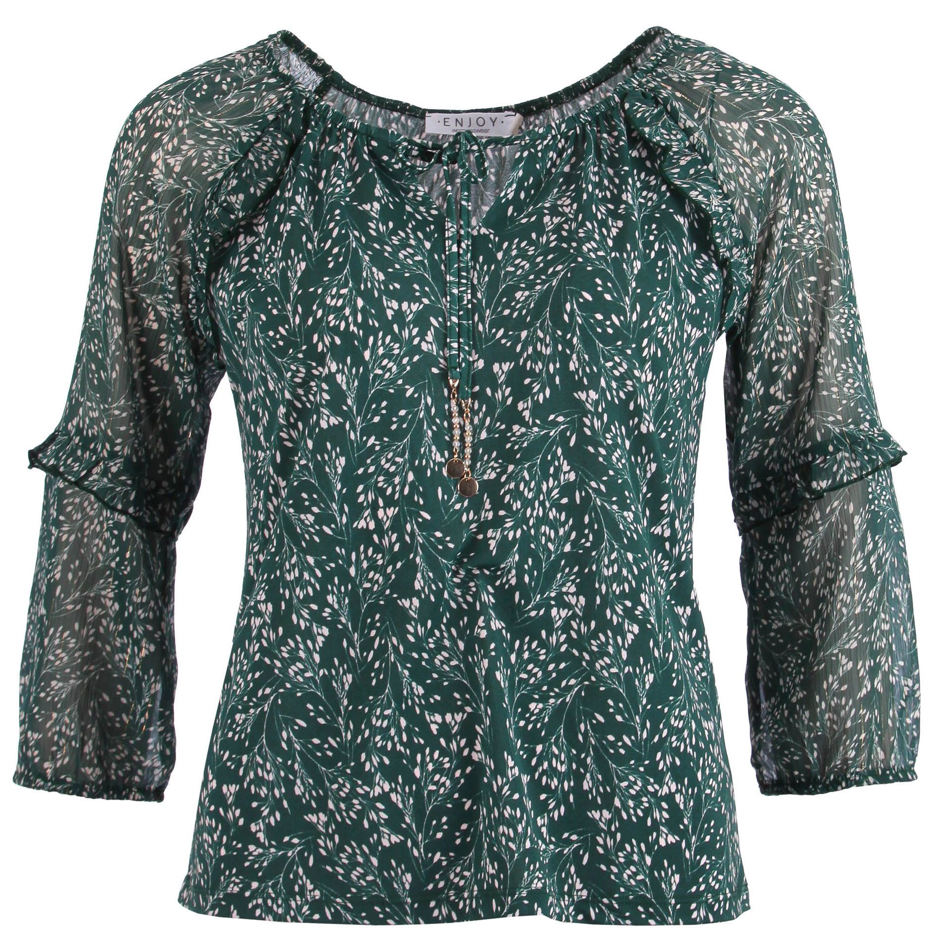 Enjoy Womenswear Enjoy blouse Lydia Groen 00076651-6500