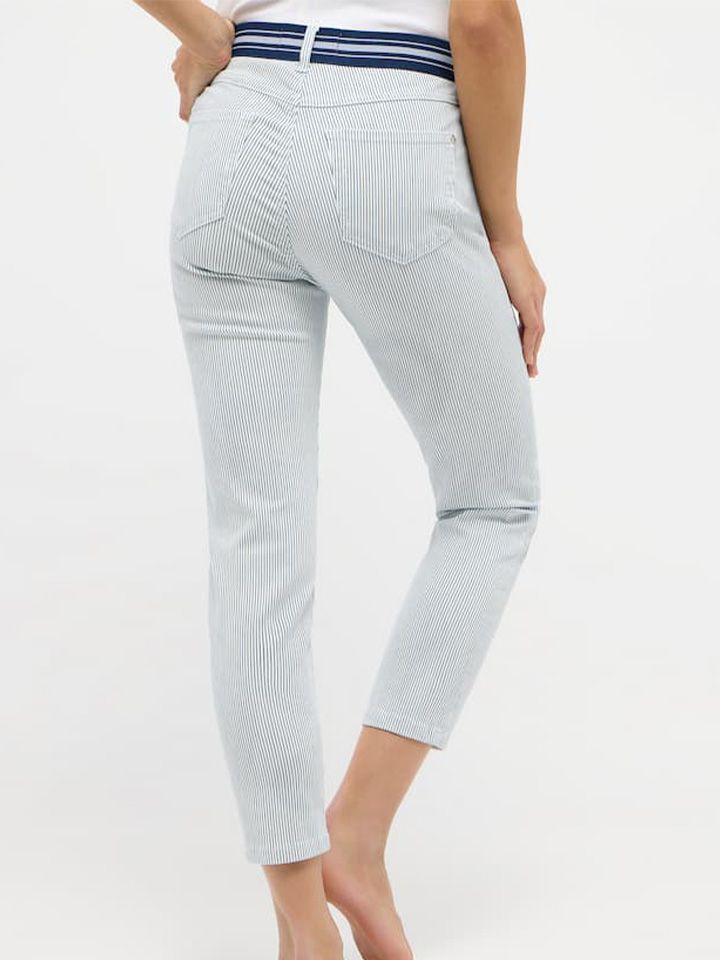 Angels Slim Fit Jeans Ornella 7/8 Blauw 00076659-1500