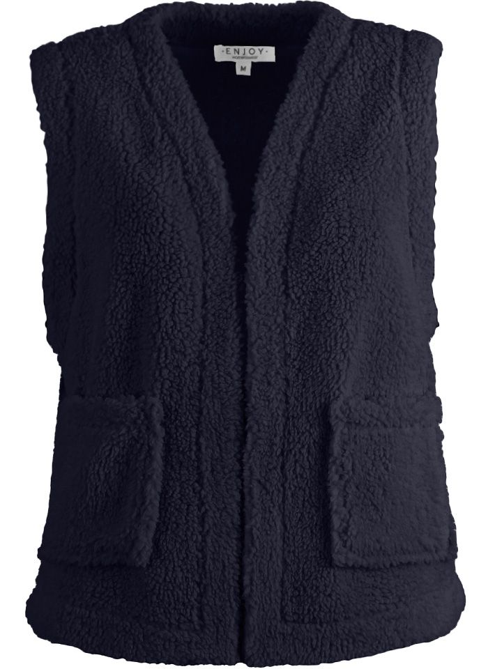 Enjoy Womenswear Gilet Macey Blauw 00076750-1300