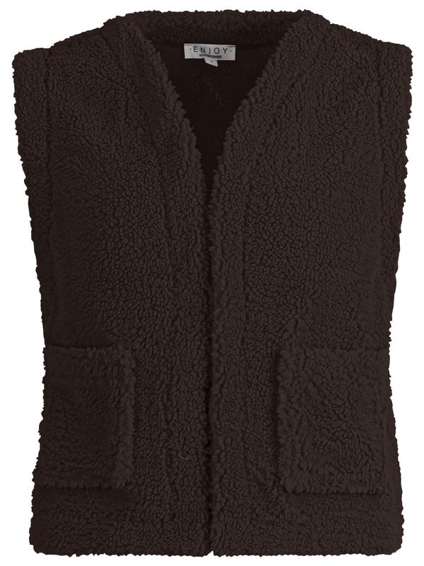 Enjoy Womenswear Gilet Macey Bruin 2900079016064