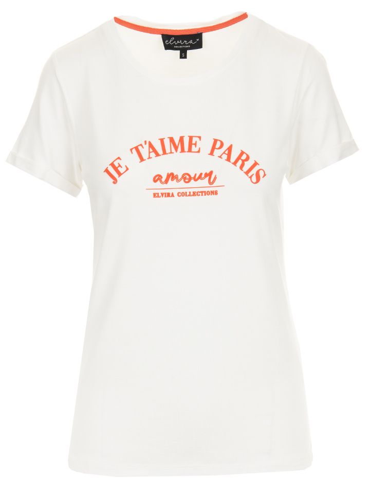 Elvira Collections T-shirt Fianne Wit 00077470-5050