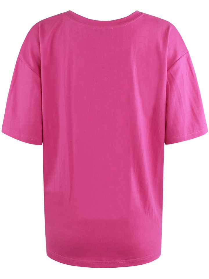 Fluresk T-shirt Isaleigh Roze 00077604-4000