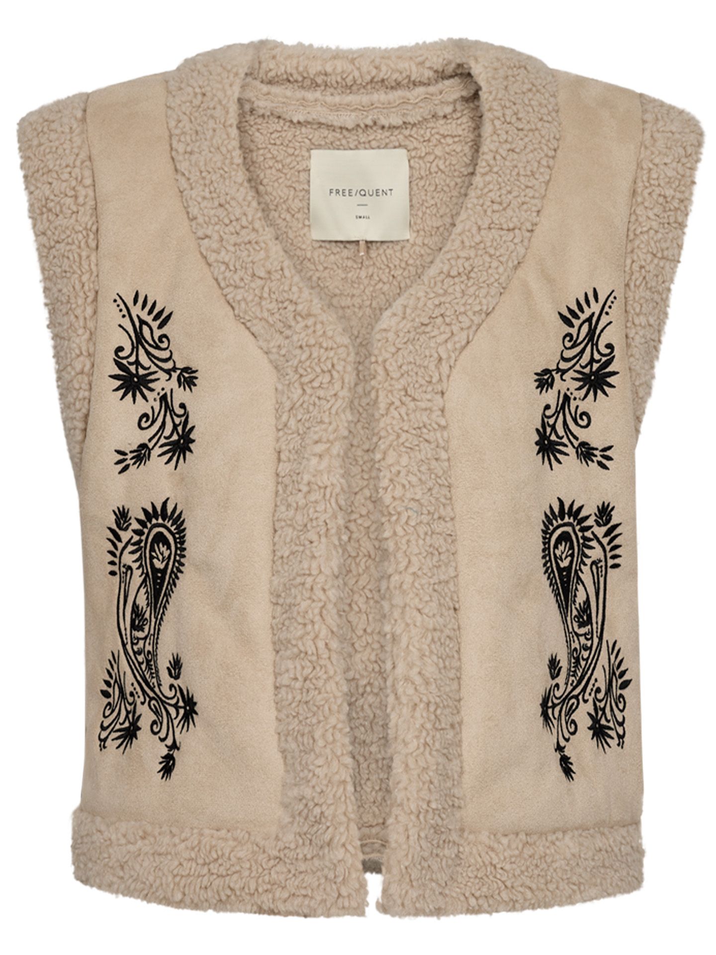 Freequent Gilet Lamby Beige 00077918-5200